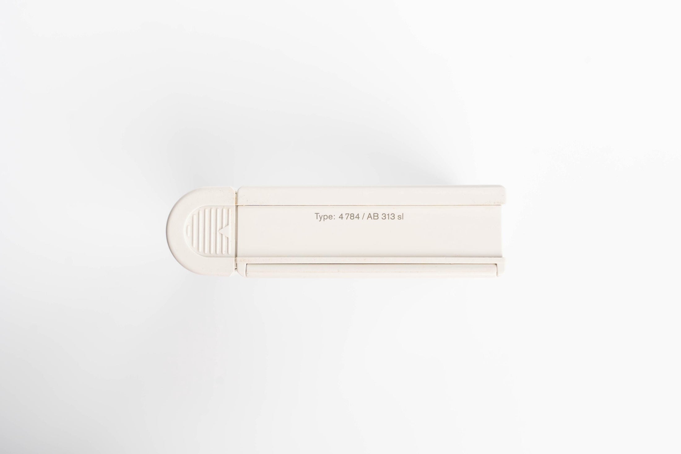 Braun AB 313 SL reisklok - ontwerp door Dieter Rams - met ABN Amro Branding