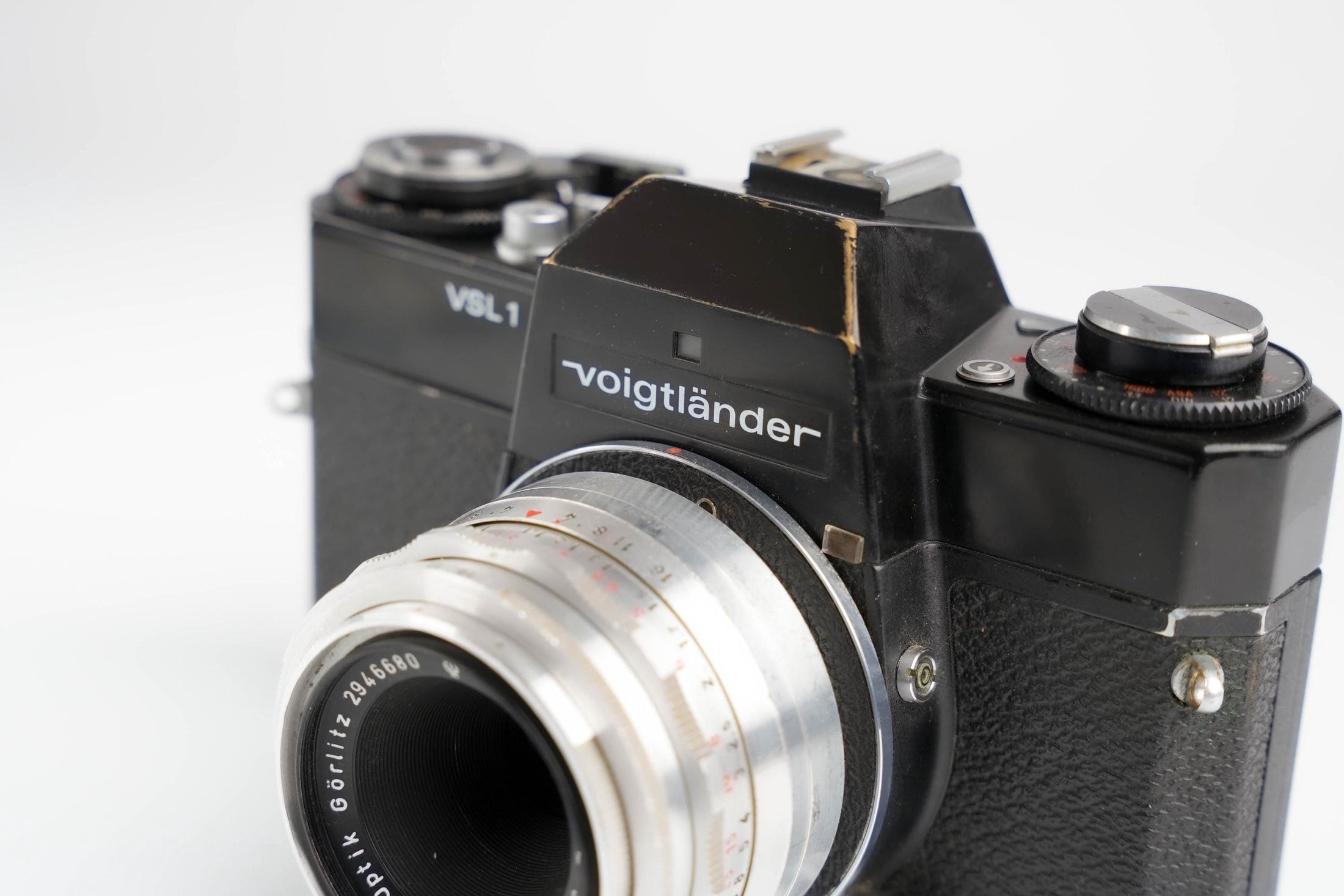 Voigtländer VSL 1: Klassieke Spiegelreflexcamera met Meyer Optik Primotar Lens