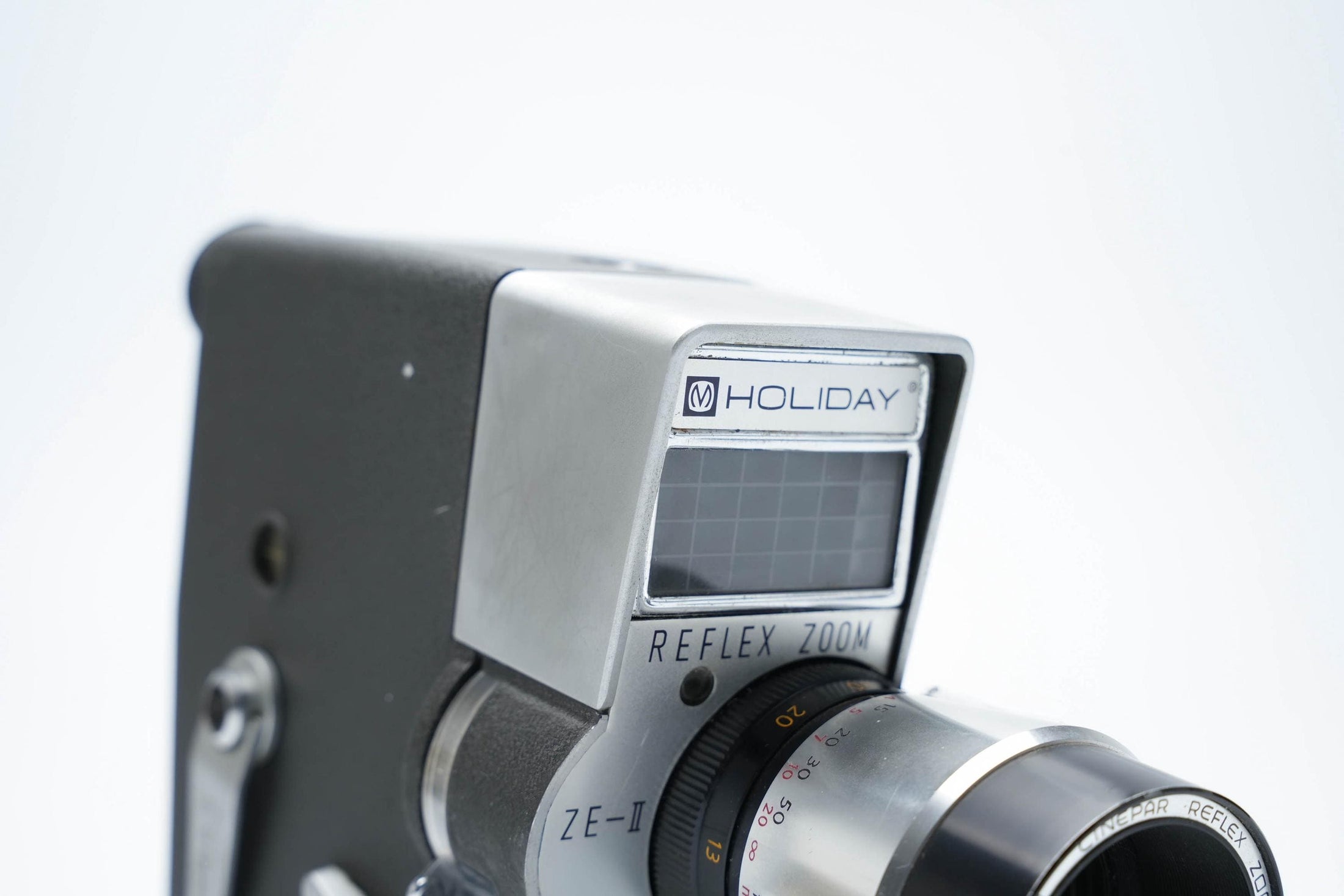 Holiday Reflex Zoom ZE-II – Stijlvolle Jaren 60 8mm Filmcamera, Volledig Werkend