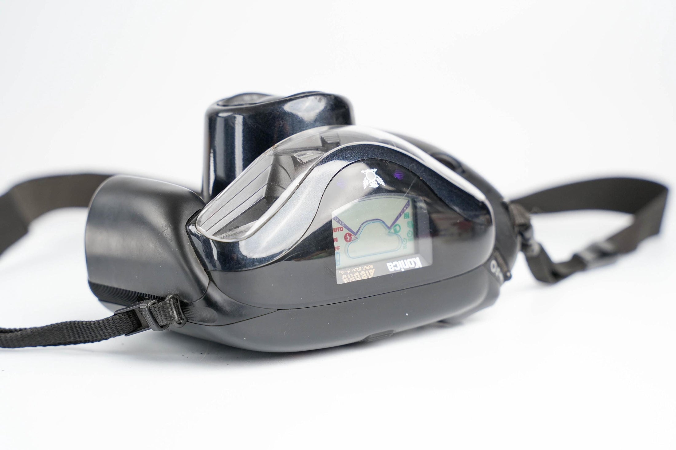 Konica Airborg 35mm Point-and-Shoot Camera: Futuristisch Design