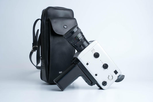 Braun Nizo 148 XL – Super 8 Camera | Volledig Werkend met Accessoires
