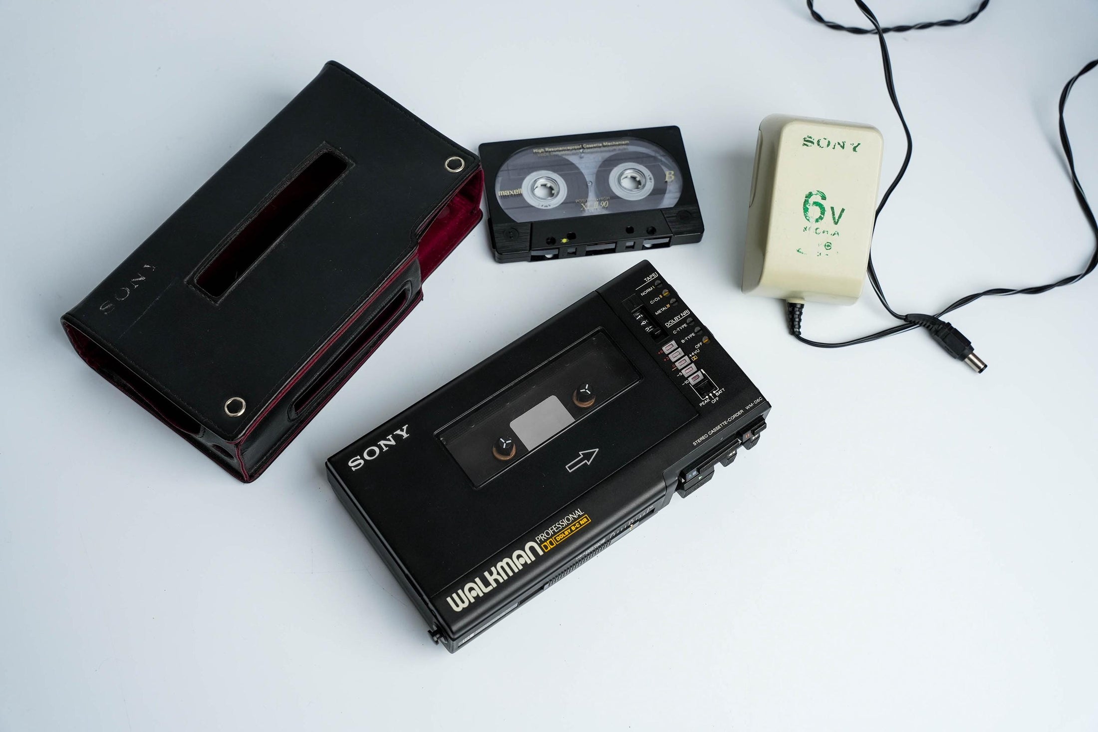 Sony Walkman WM-D6C - Zeldzame Professionele Cassette Recorder uit de Jaren '80
