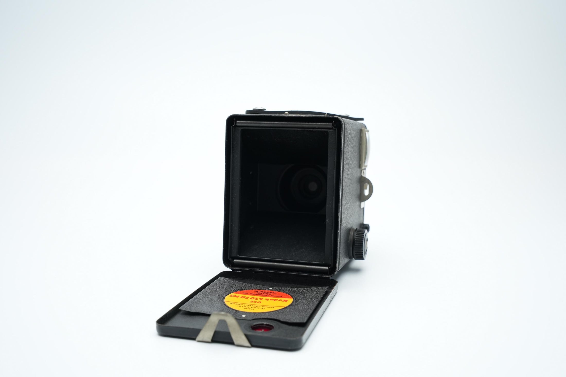 Kodak Brownie Flash II - Vintage 1960s Box Camera voor 620 Film