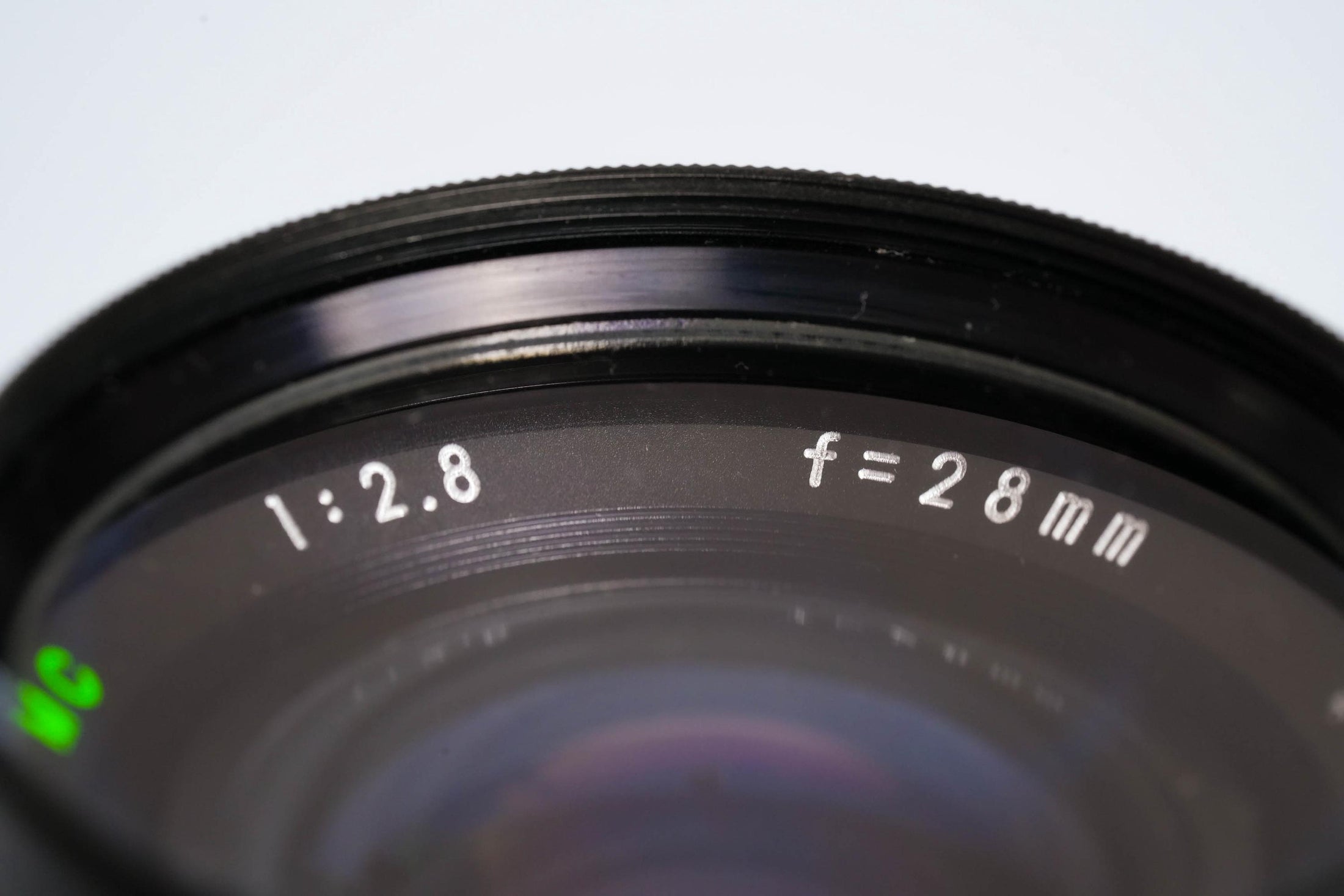 Sun 28mm f/2.8 – Contax/Yashica (C/Y) Mount – Vintage Groothoeklens