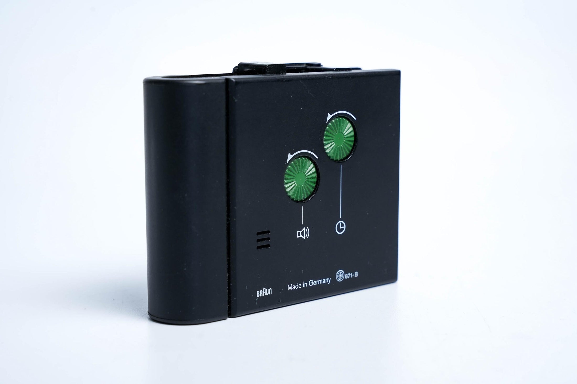 Braun 4784 / AB 313 SL – Vintage reiswekker | Dieter Rams designicoon | Goed werkend