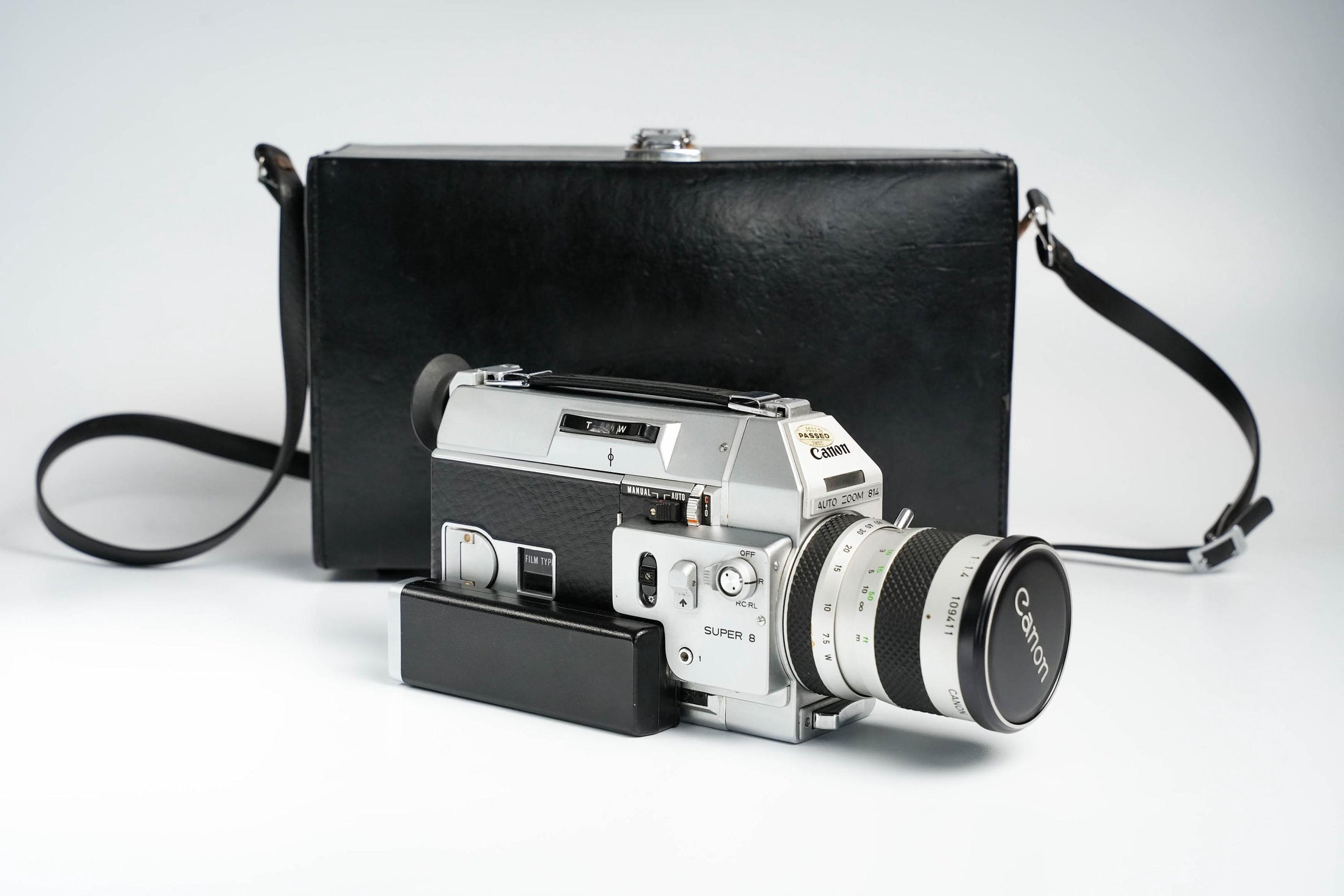 Canon 814 Auto Zoom – Super 8 Filmcamera | Volledig Werkend | Originele UV-filter