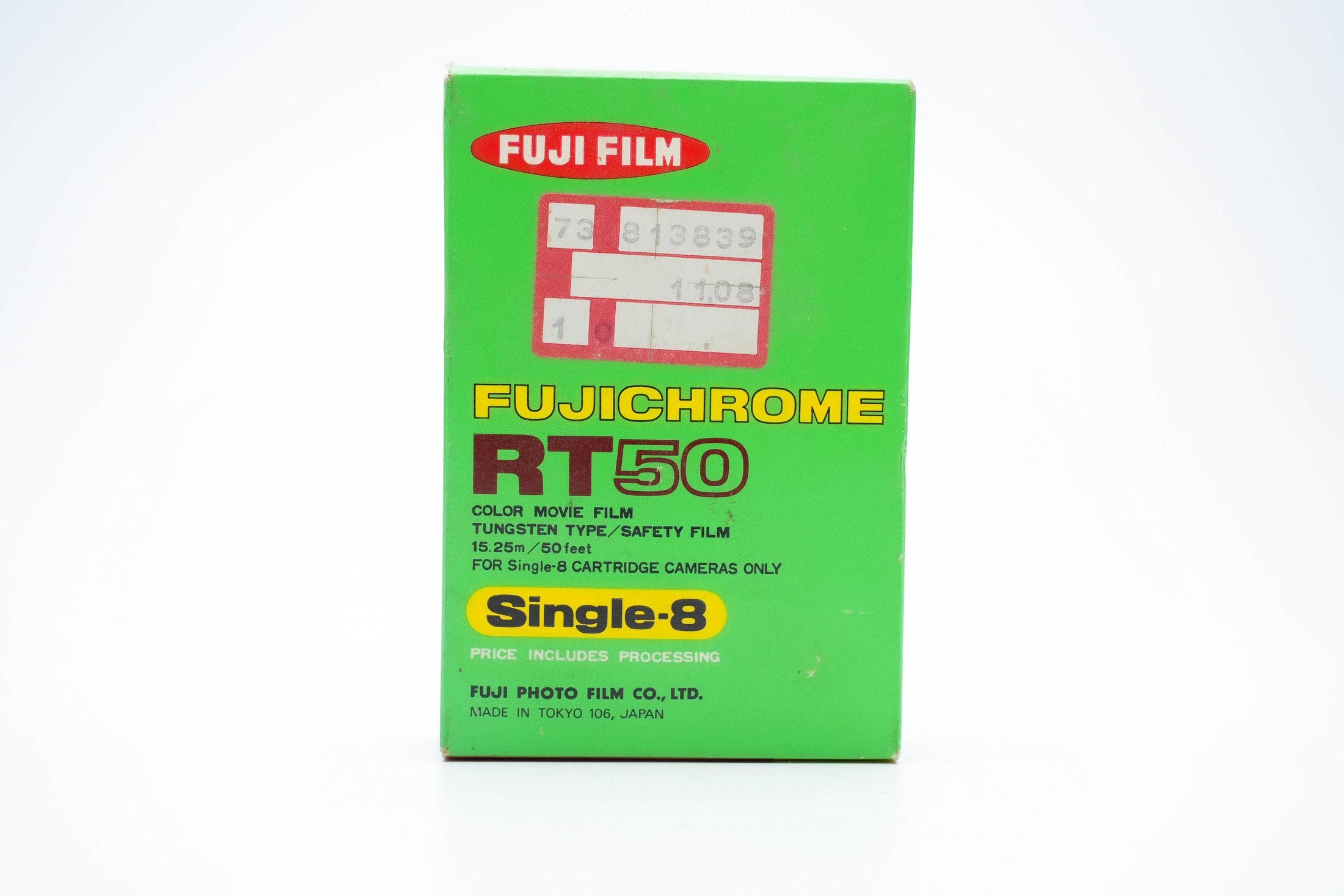 Fujifilm Fujichrome RT50 Single-8 Kleurfilm – Zeldzame Tungsten Film