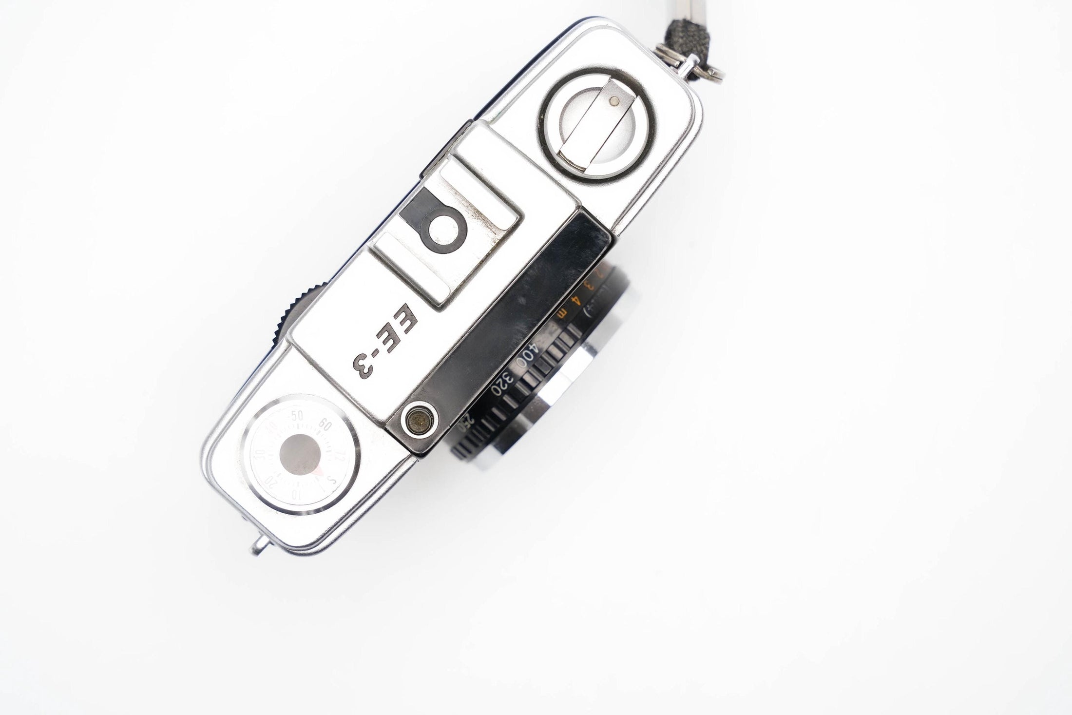 Olympus Pen EE-3 - Compacte Halfframe Camera met Werkende Lichtmeter