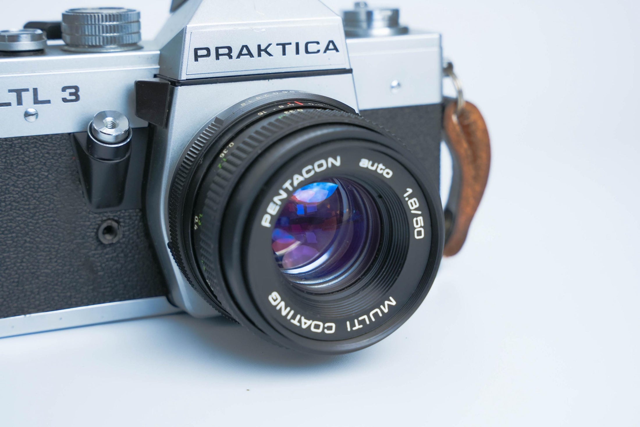 Praktica LTL 3 + Pentacon 50mm f/1.8 – Vintage 35mm Spiegelreflexcamera | Volledig Werkend