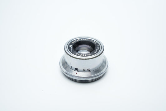 Vintage Pallas Anastigmat 50mm F3.5 Lens - Zeldzaam en Elegant Ontwerp