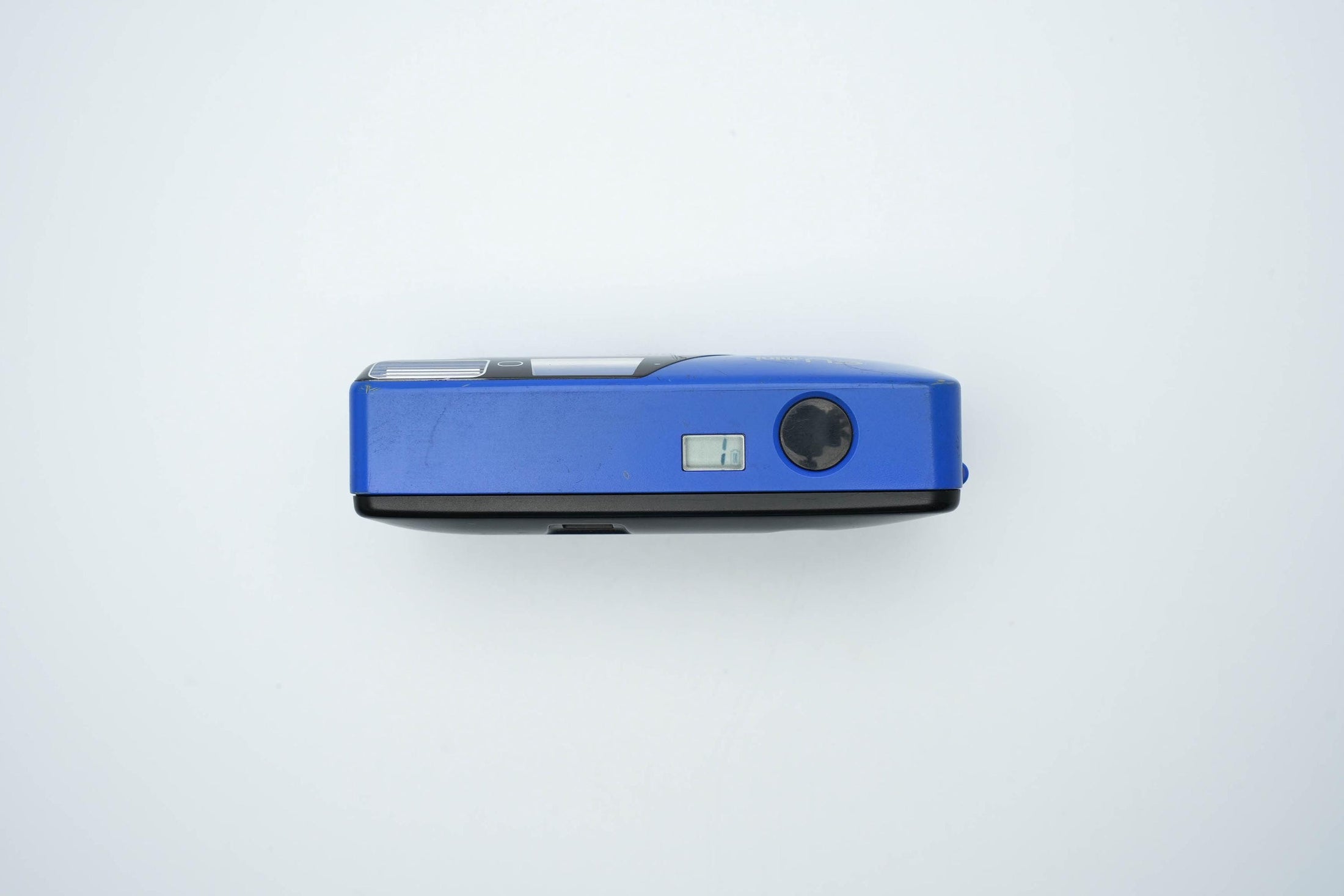 Konica EU-Mini - Compacte 35mm Point-and-Shoot Camera in Iconisch Blauw