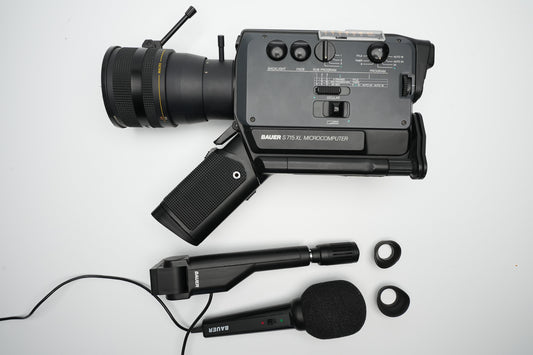 Bauer S715 XL Microcomputer - Angenieux Zoom-Macro 1.4/6-90
