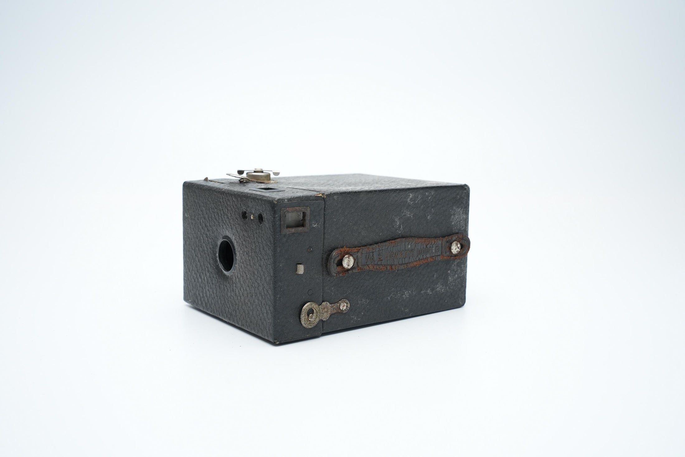 Kodak No. 2 Cartridge Hawk-Eye Model C Boxcamera voor 120 Film (ca. 1920s)
