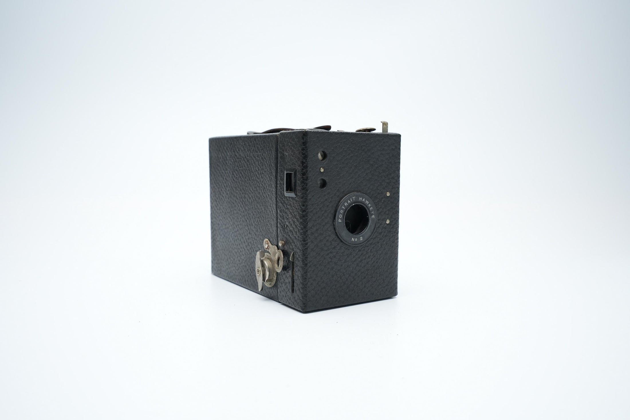 Kodak Portrait Hawkeye No. 2 Box Camera – Vintage 120 Filmcamera voor Verzamelaars en Analoge Fotografie Enthousiastelingen