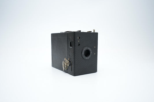 Kodak Portrait Hawkeye No. 2 Box Camera – Vintage 120 Filmcamera voor Verzamelaars en Analoge Fotografie Enthousiastelingen