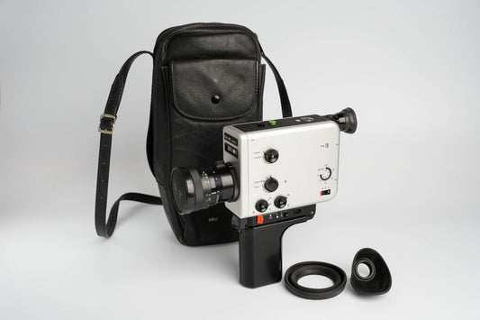 Braun Nizo 481 Macro Super 8 Camera – Volledig Werkend, f/1.8 Lens (8-48mm)
