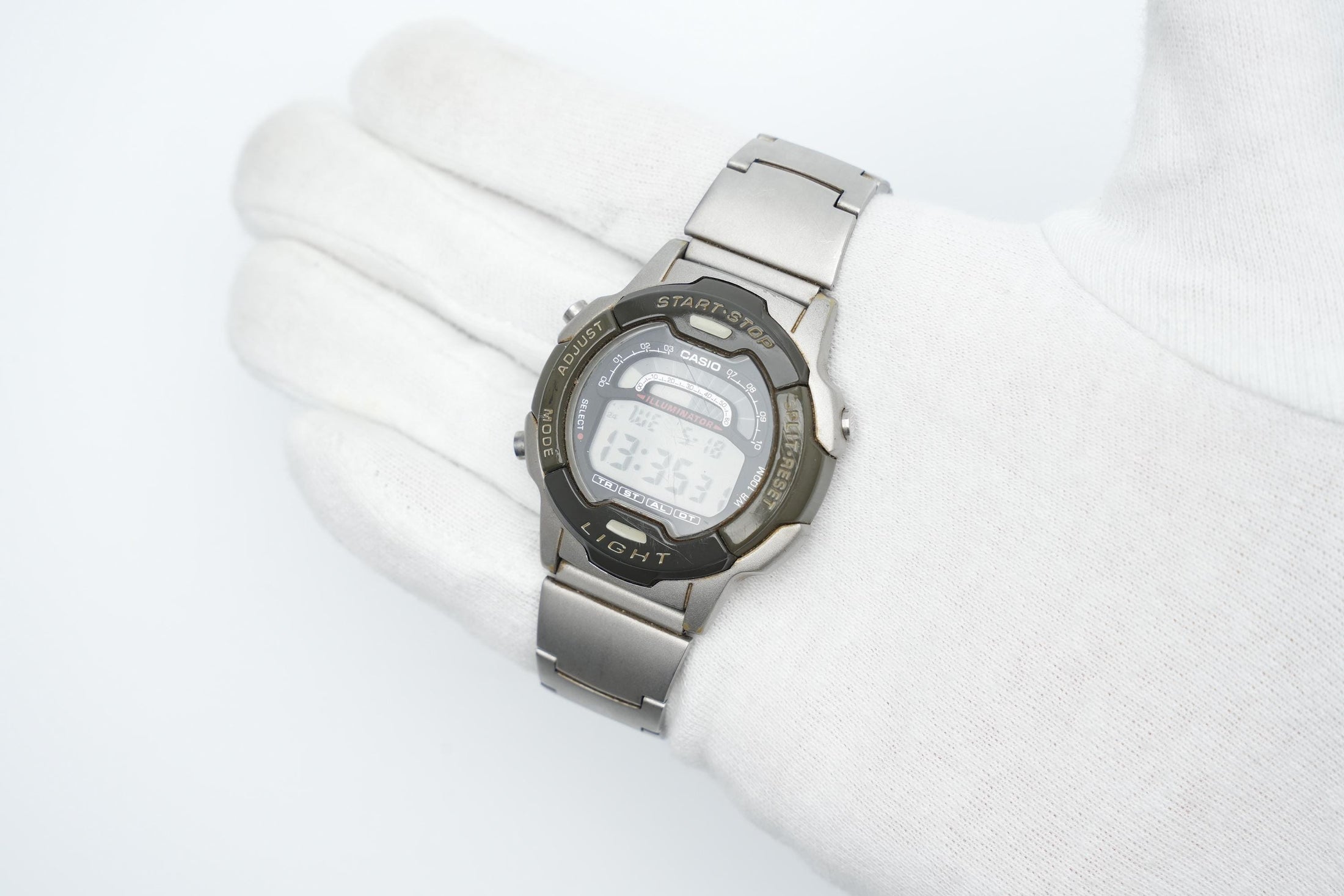 Casio W-729H Digitale Horloge – Vintage Sporthorloge met Metaalband