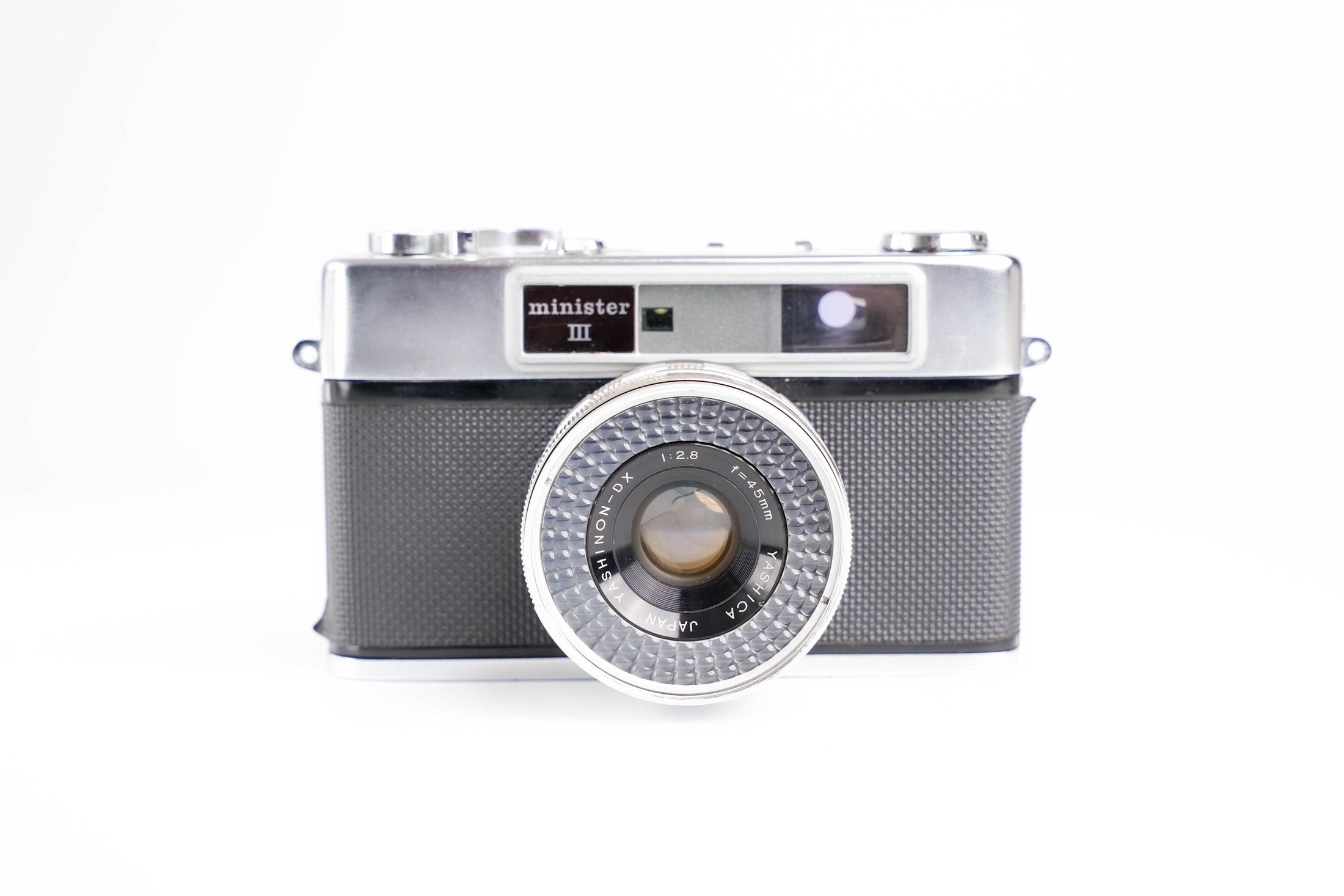 Yashica Minister III: Klassieke Meetzoekercamera in Uitstekende Staat