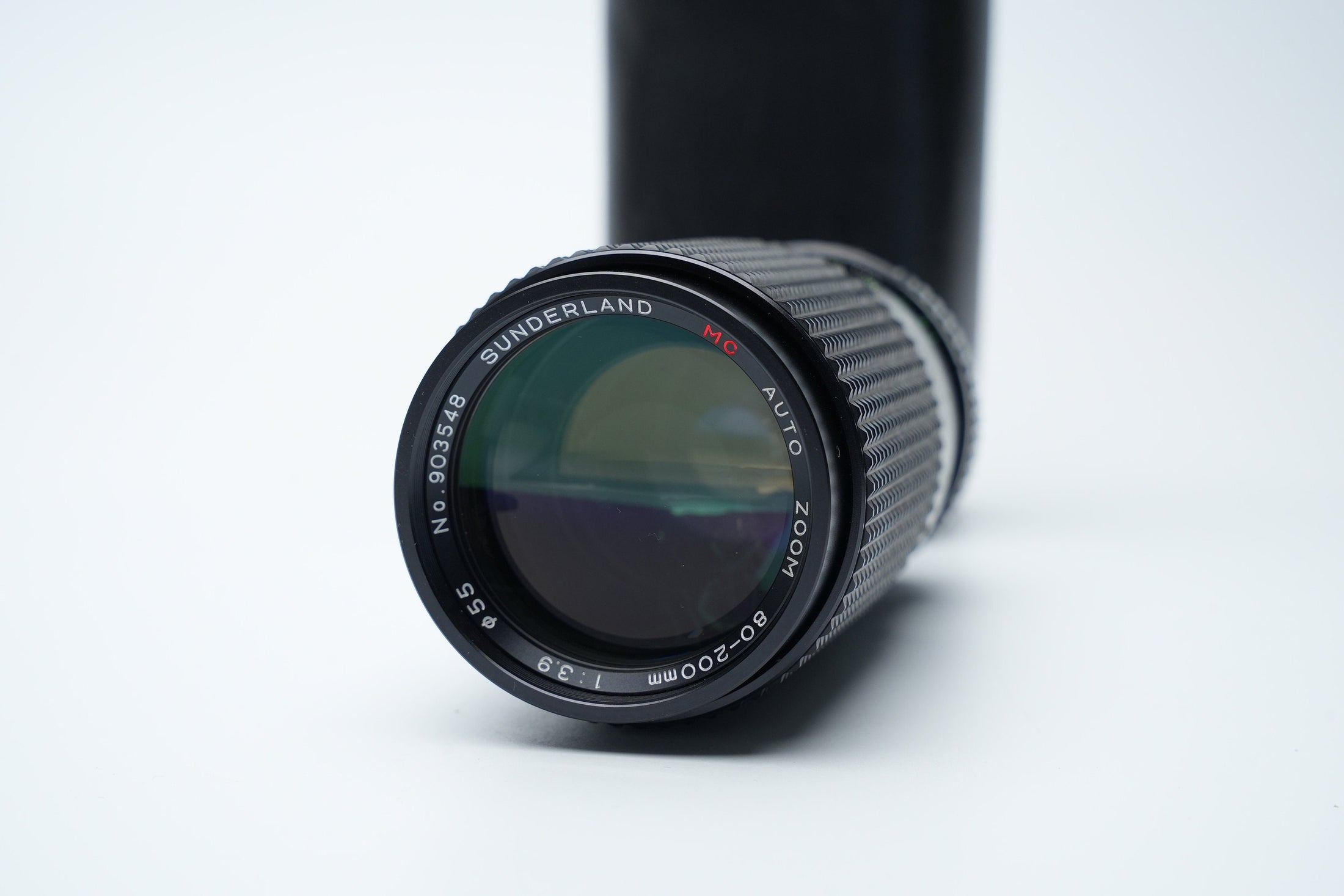 Sunderland MC Auto Zoom 80-200mm f/3.9-5.6 Vintage Telelens – Uitstekende Optische Kwaliteit voor Sport- en Natuurfotografie