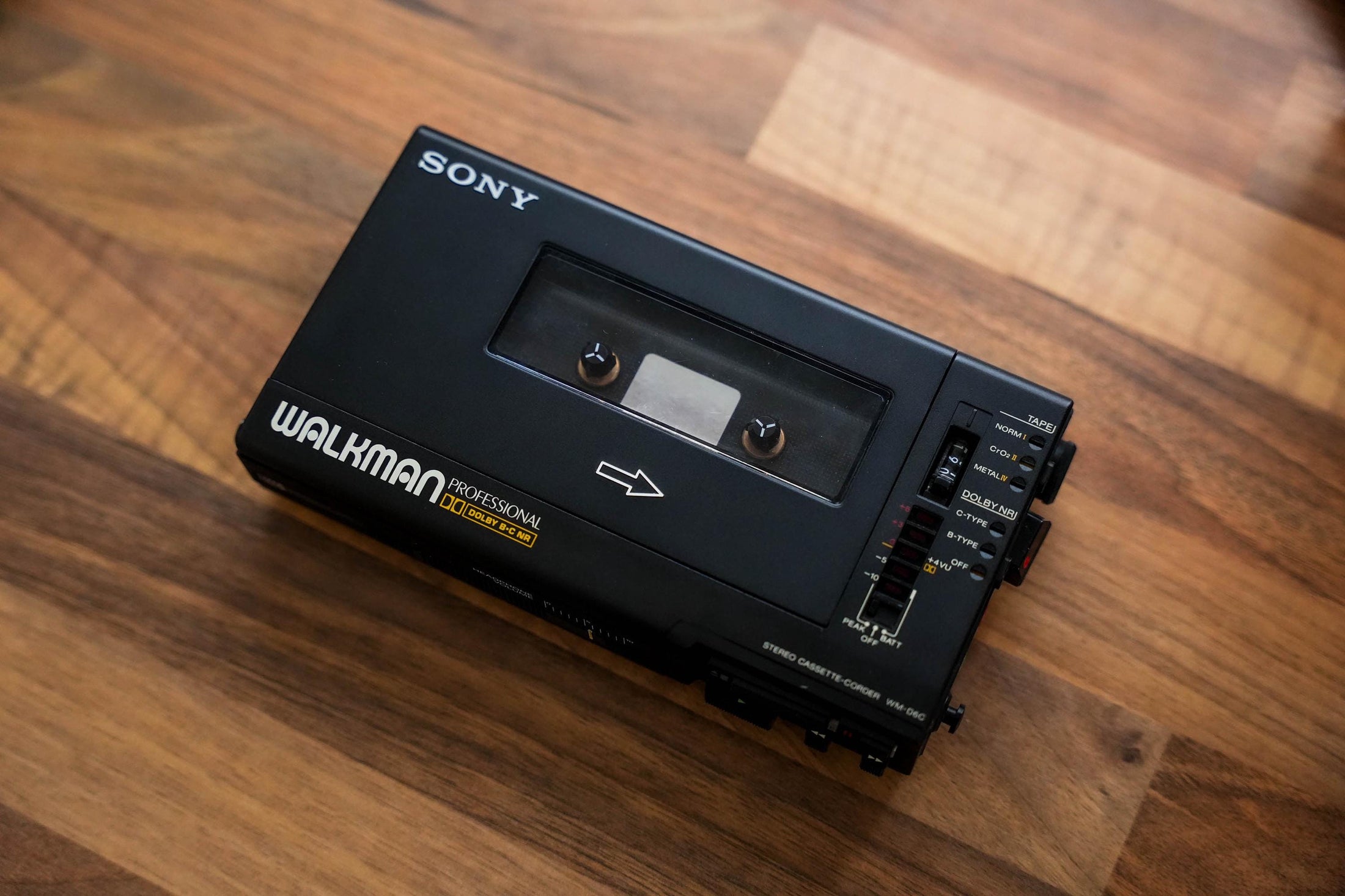 Sony Walkman WM-D6C - Zeldzame Professionele Cassette Recorder uit de Jaren '80