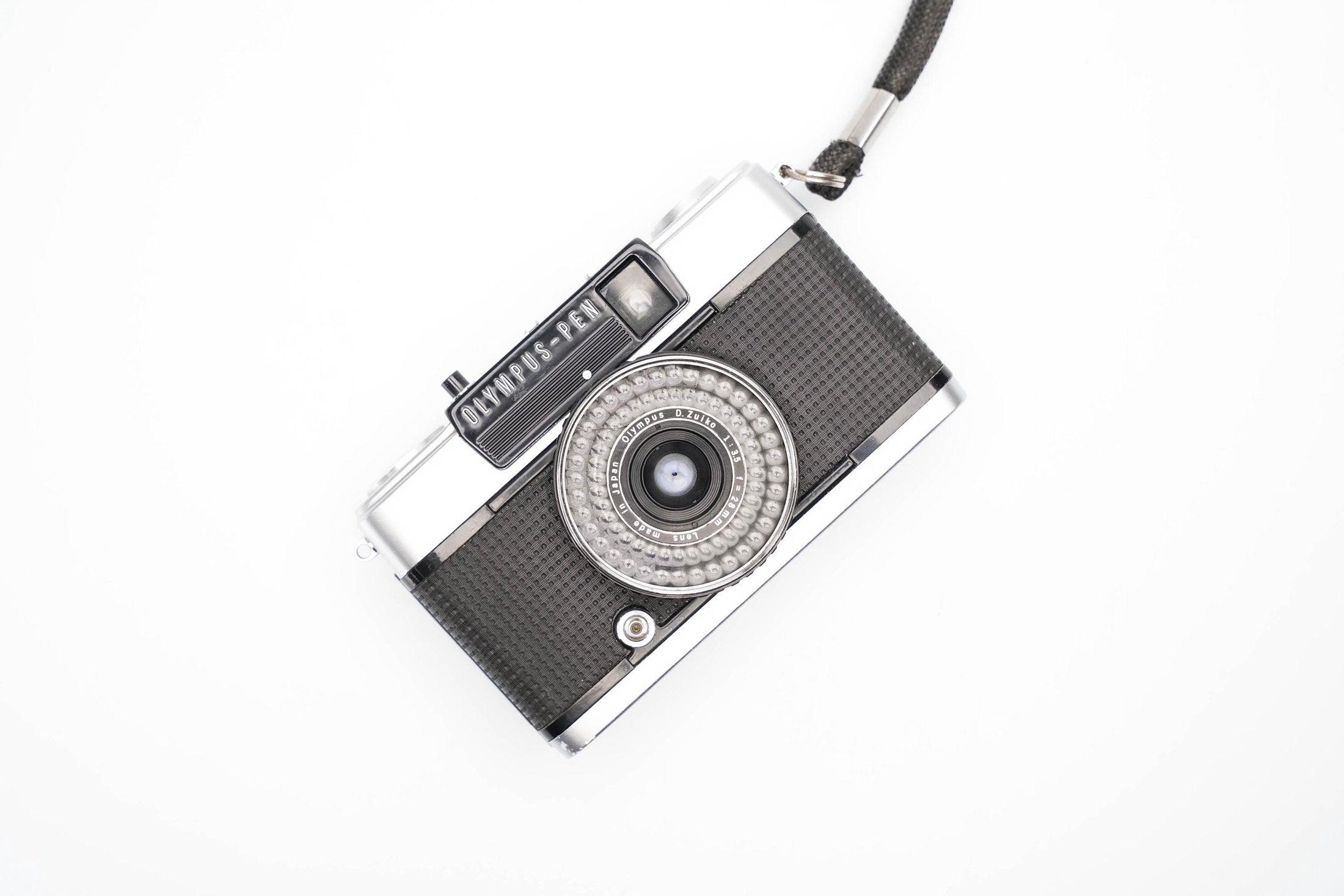 Olympus Pen EE-3 - Compacte Halfframe Camera met Werkende Lichtmeter