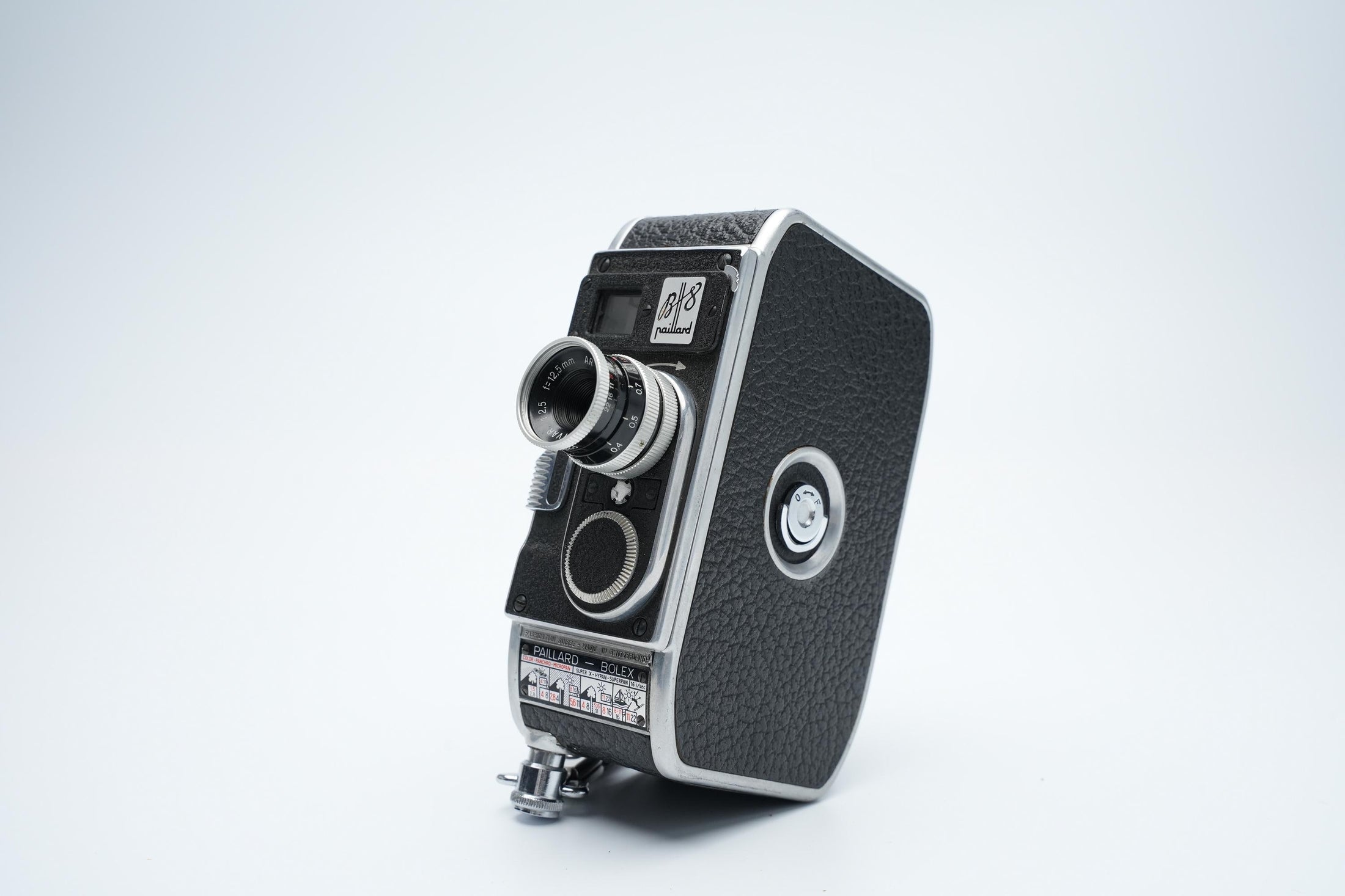 Bolex Paillard B8 8mm Filmcamera – Iconische Vintage Camera uit de Jaren '50