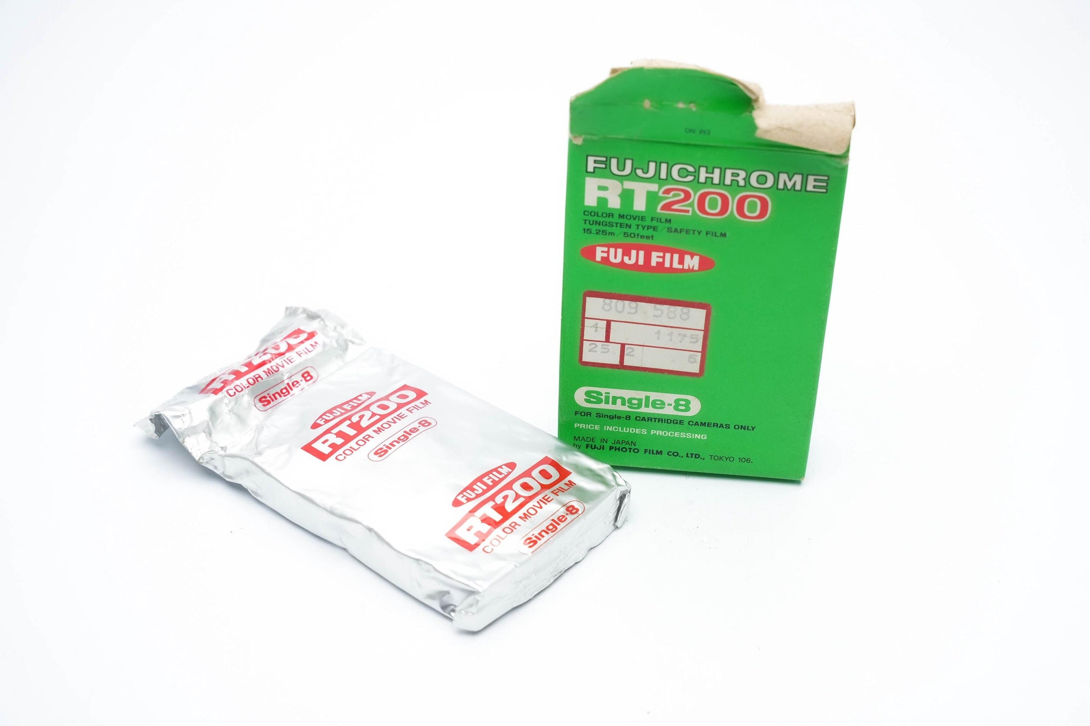 Fujifilm Fujichrome RT200 Single-8 Kleurfilm – Zeldzame Tungsten Film
