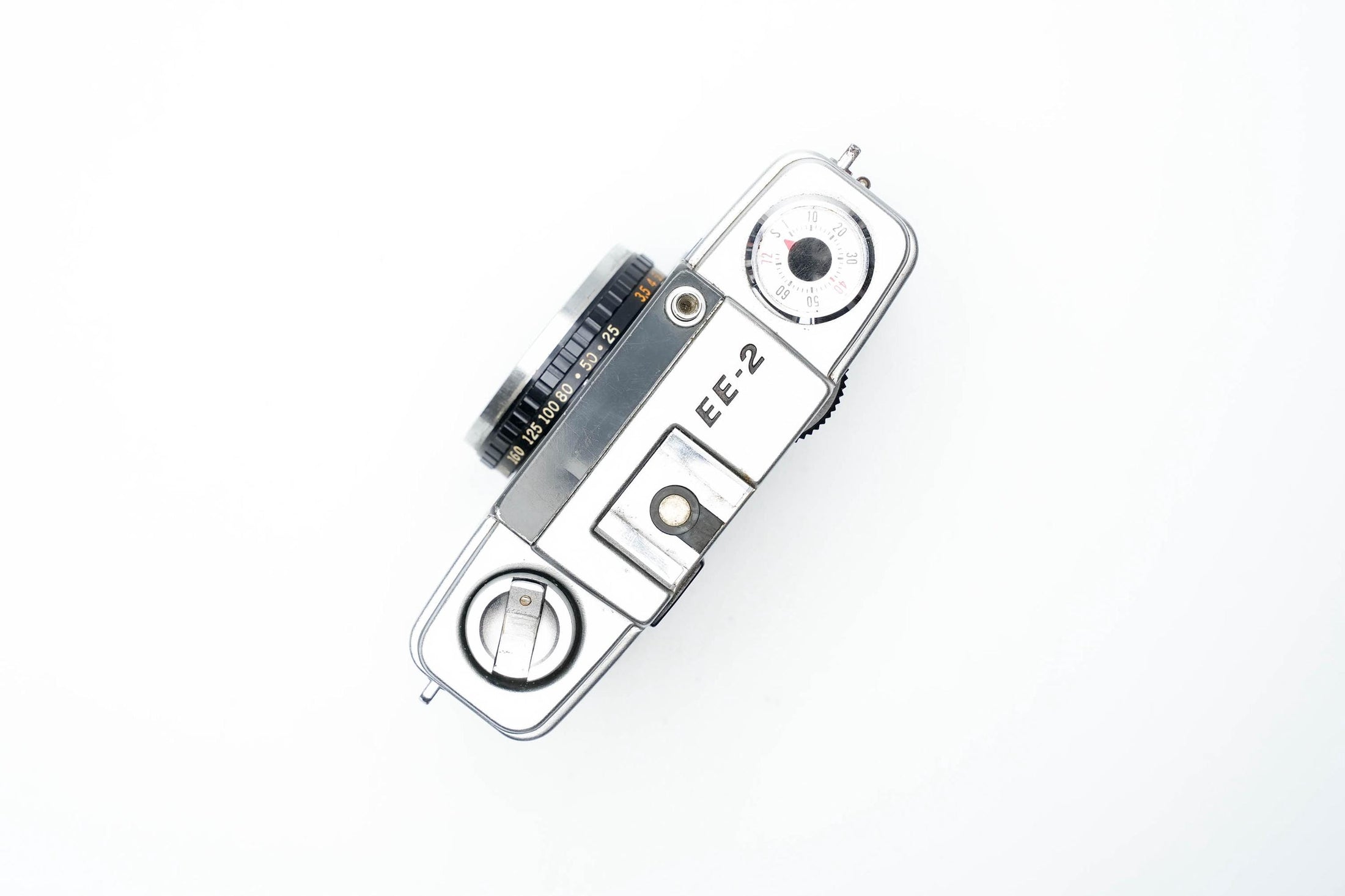 Olympus Pen EE-2 – Compacte Vintage Camera met Origineel Beschermhoesje
