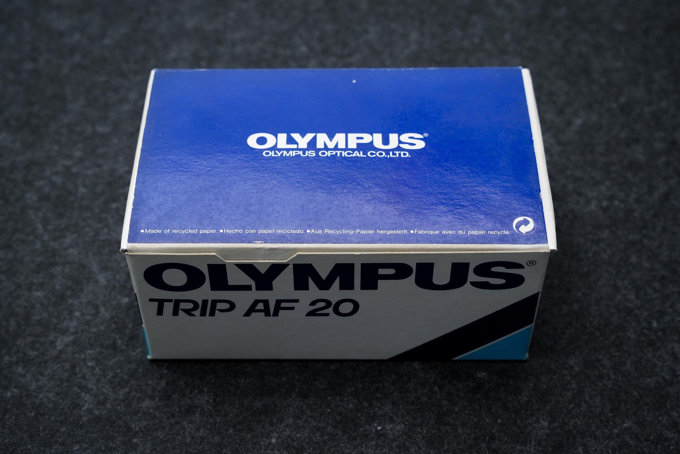 Olympus Trip AF 20 + gratis 35mm film – 35mm compact camera – 1995 – nieuw in doos, old stock, getest