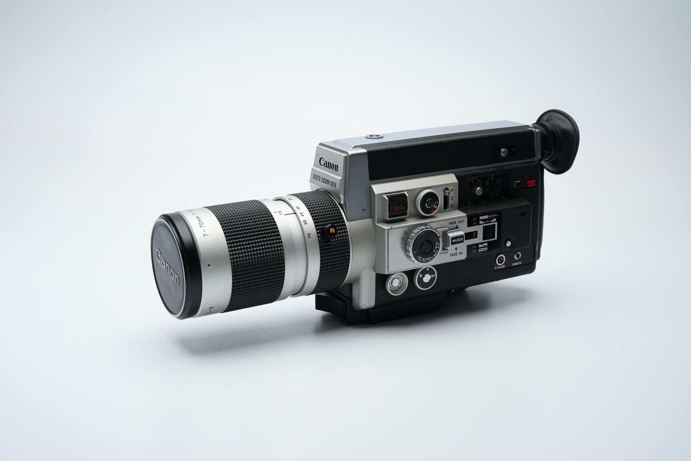 Canon Auto Zoom 1014 – Super 8 Camera | Volledig Werkend | 7-70mm f/1.4 Lens