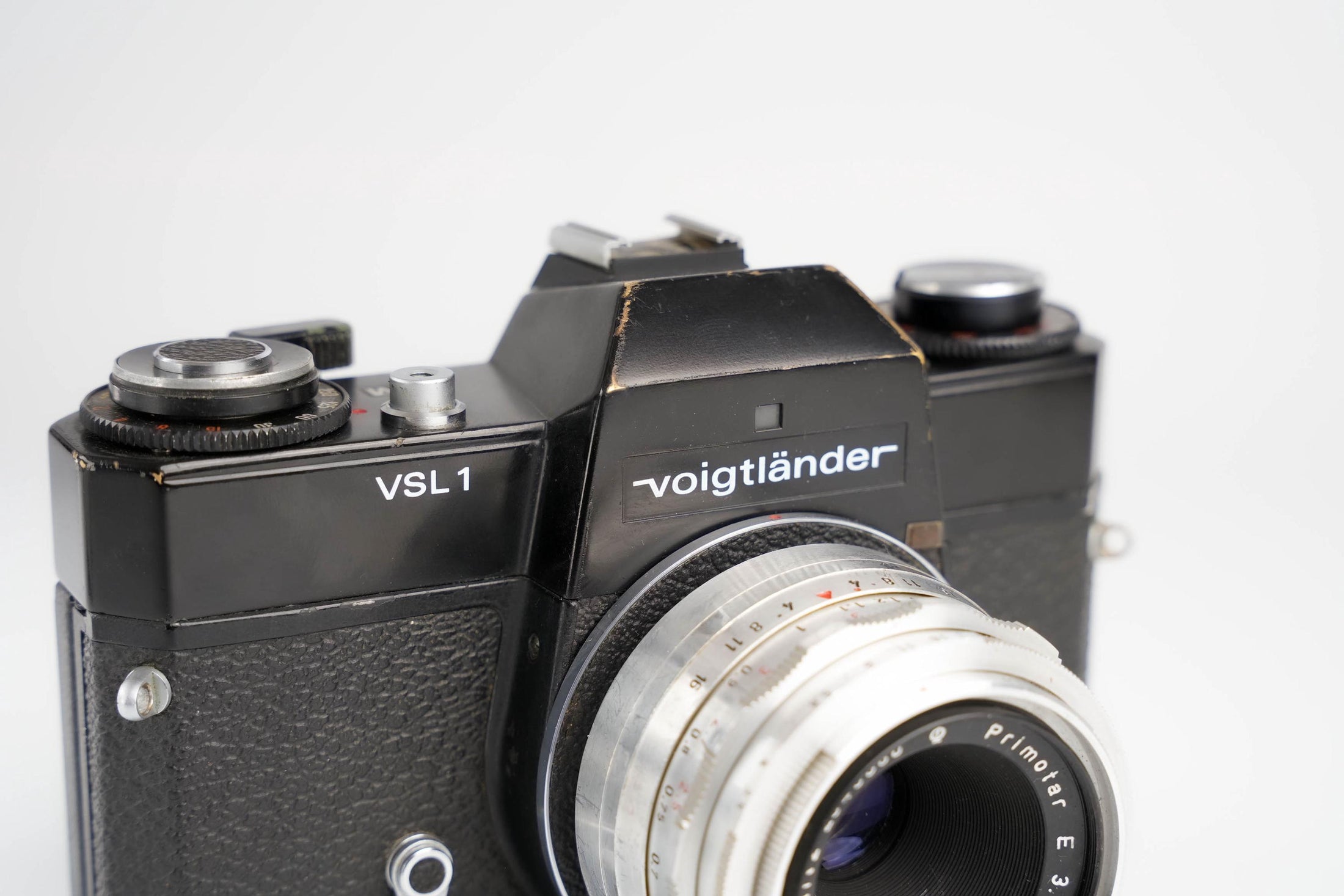 Voigtländer VSL 1: Klassieke Spiegelreflexcamera met Meyer Optik Primotar Lens
