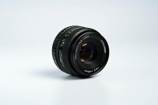 X-Fujinon 55mm f/2.2 – Schone en volledig werkende vintage prime lens
