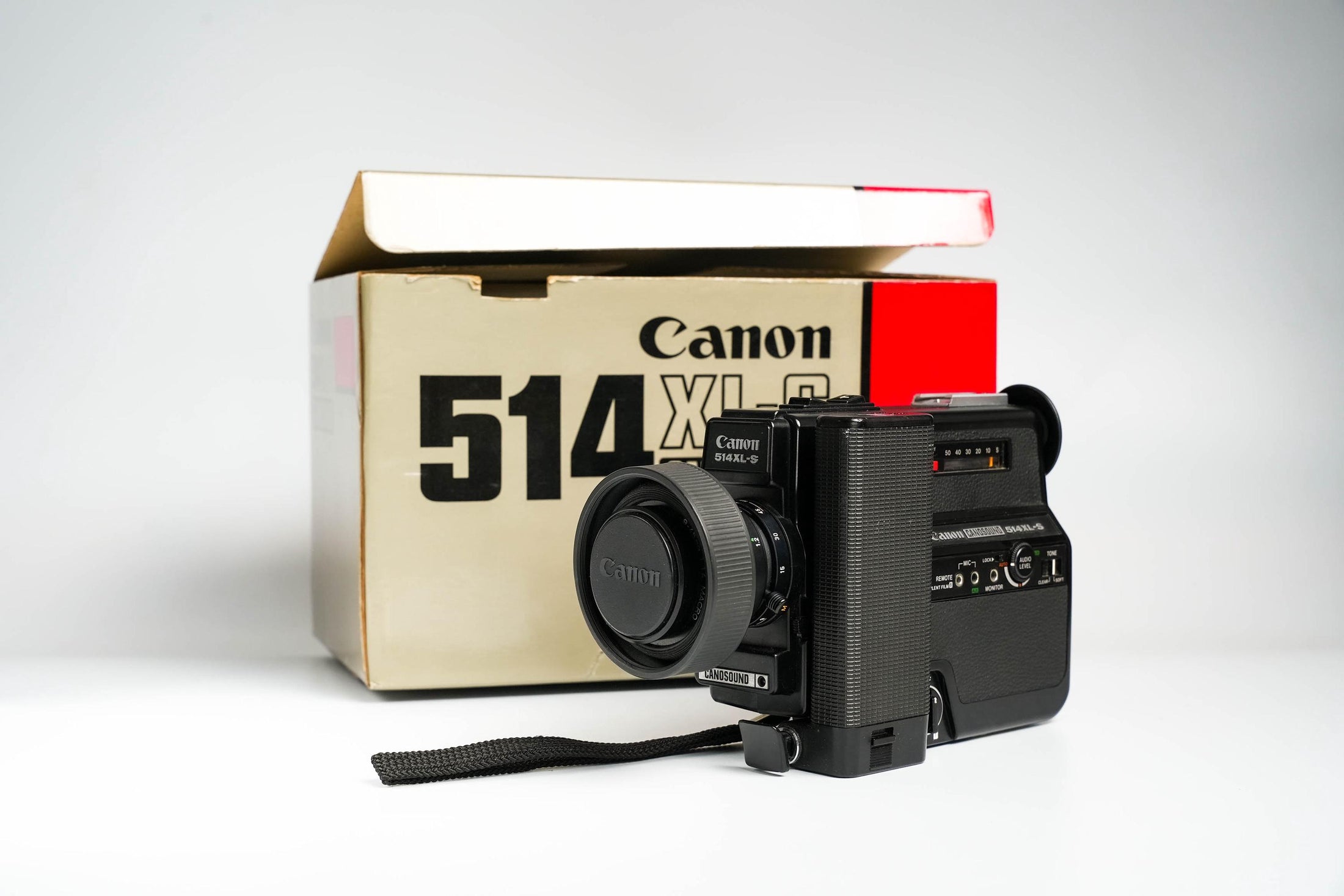 Canon 514XL-S Canosound – Super 8 Filmcamera | Compleet in Doos | Volledig Werkend