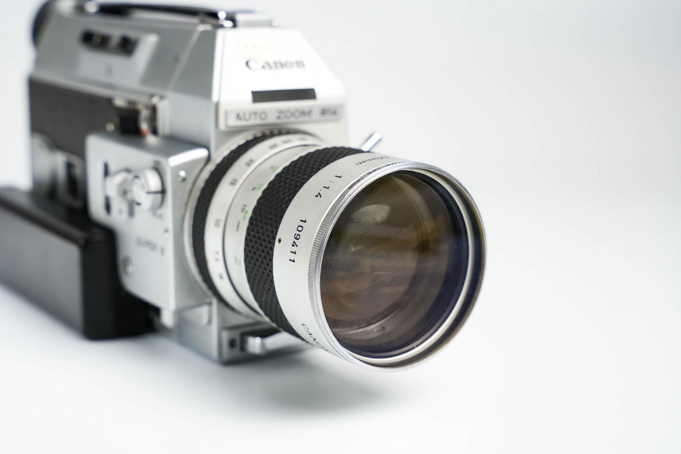 Canon 814 Auto Zoom – Super 8 Filmcamera | Volledig Werkend | Originele UV-filter
