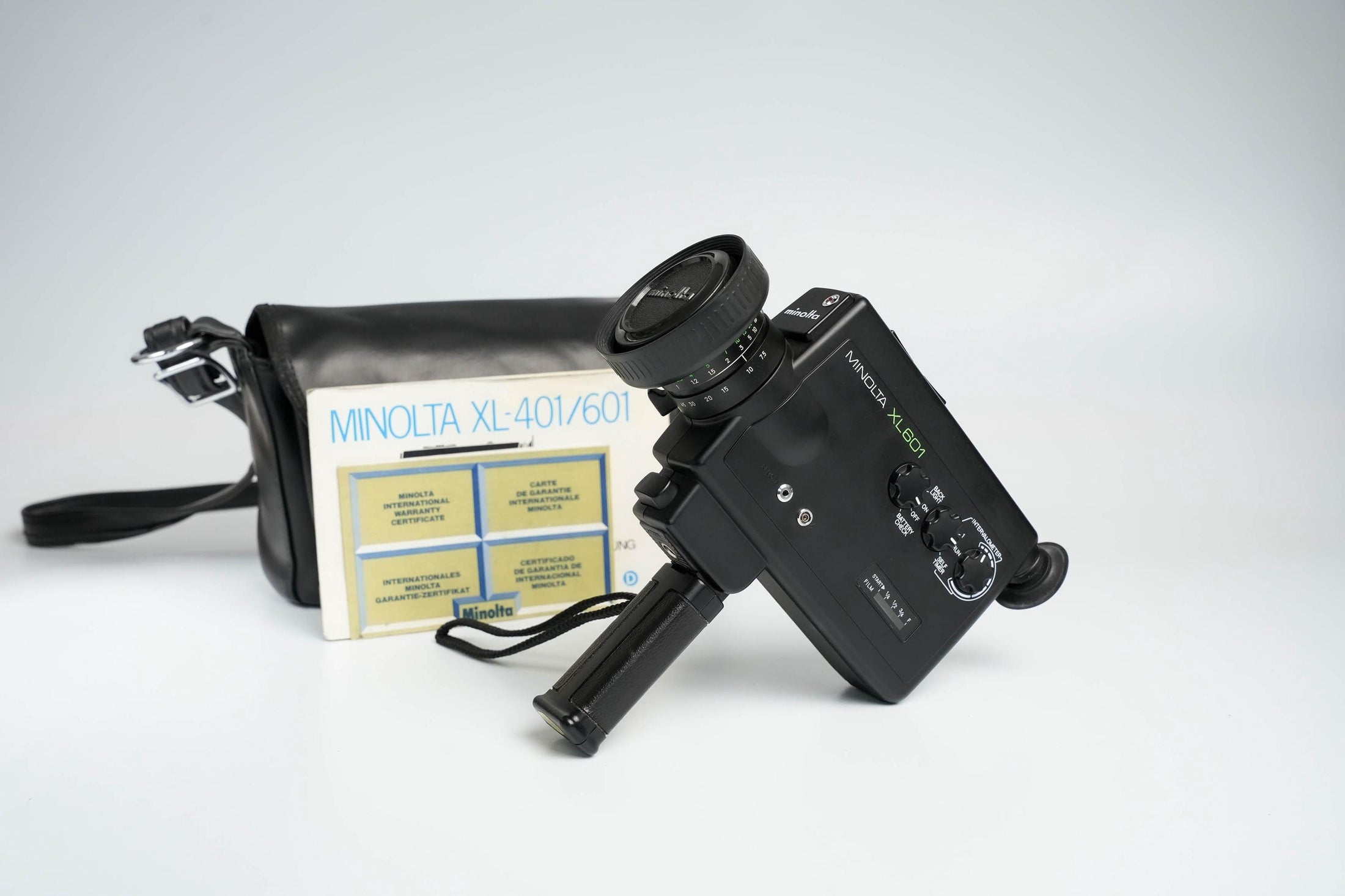 Minolta XL601 Super 8 Filmcamera – Volledig Werkend, Lichtsterk en Compact