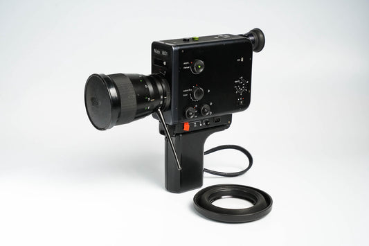 Braun Nizo 801 Black Edition – Zeldzame Super 8 Filmcamera | Volledig Werkend