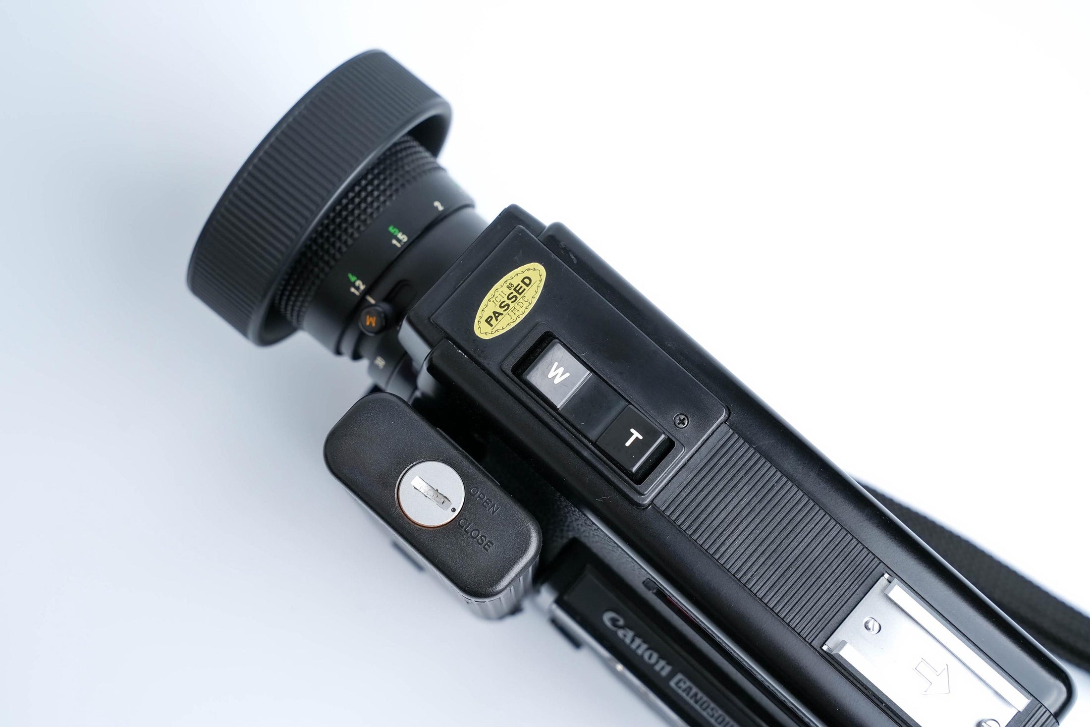 Canon 514 XL-S Super 8 – Volledig Werkende Vintage Filmcamera met Leren Hoes