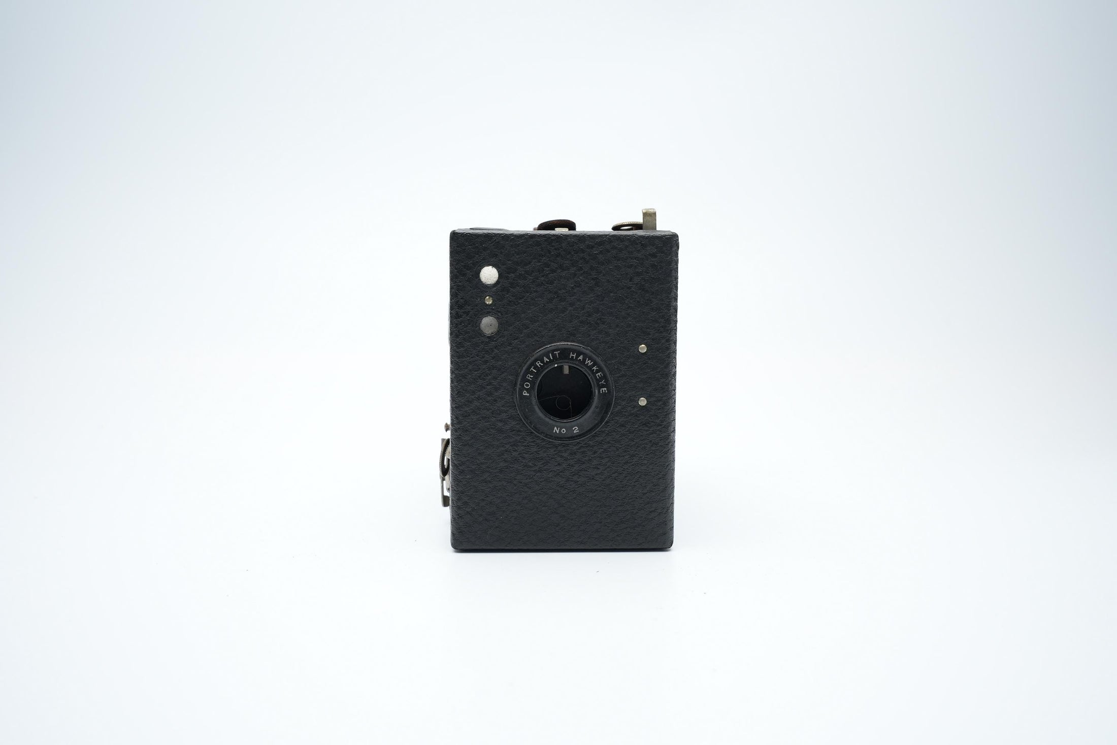 Kodak Portrait Hawkeye No. 2 Box Camera – Vintage 120 Filmcamera voor Verzamelaars en Analoge Fotografie Enthousiastelingen