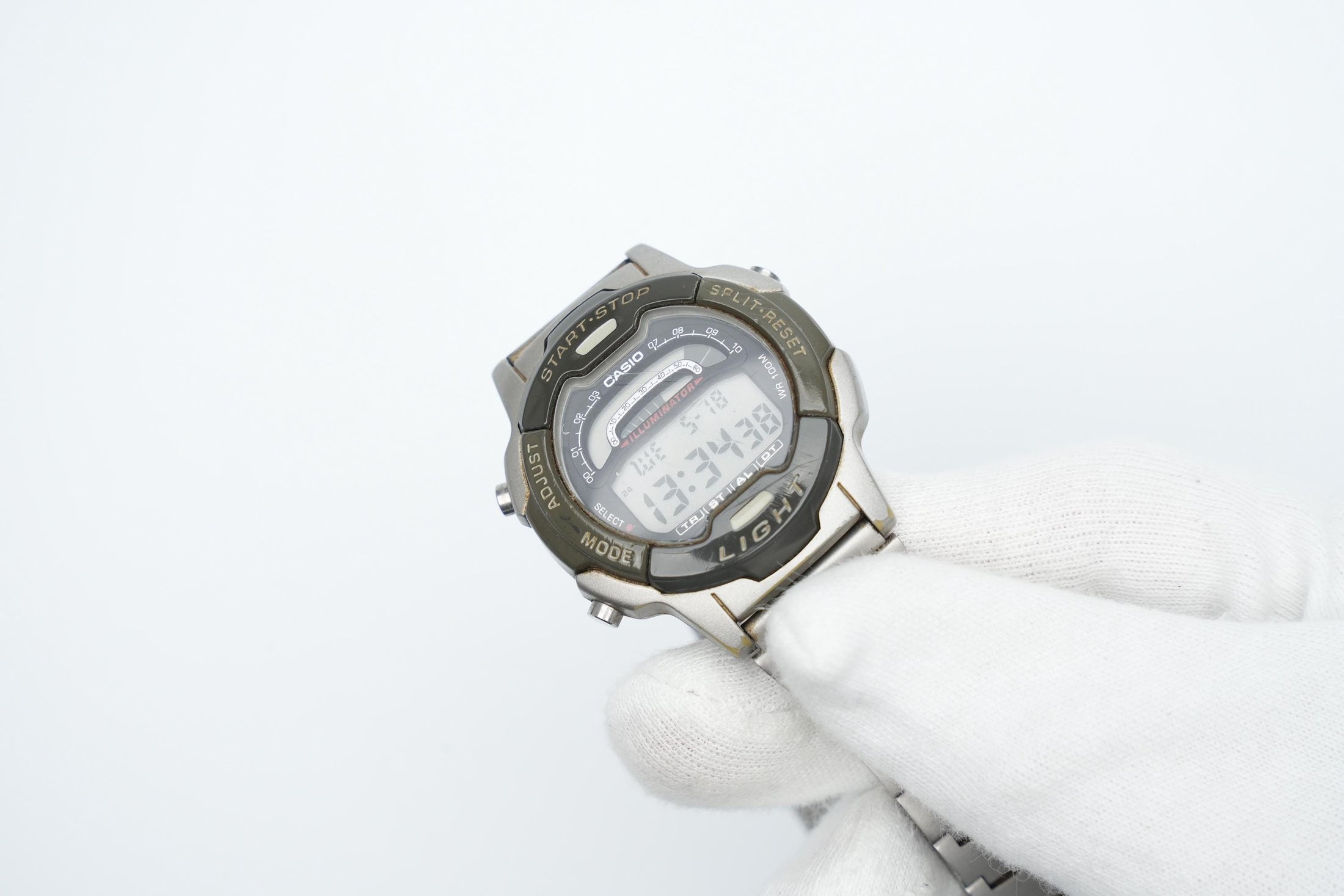 Casio W-729H Digitale Horloge – Vintage Sporthorloge met Metaalband