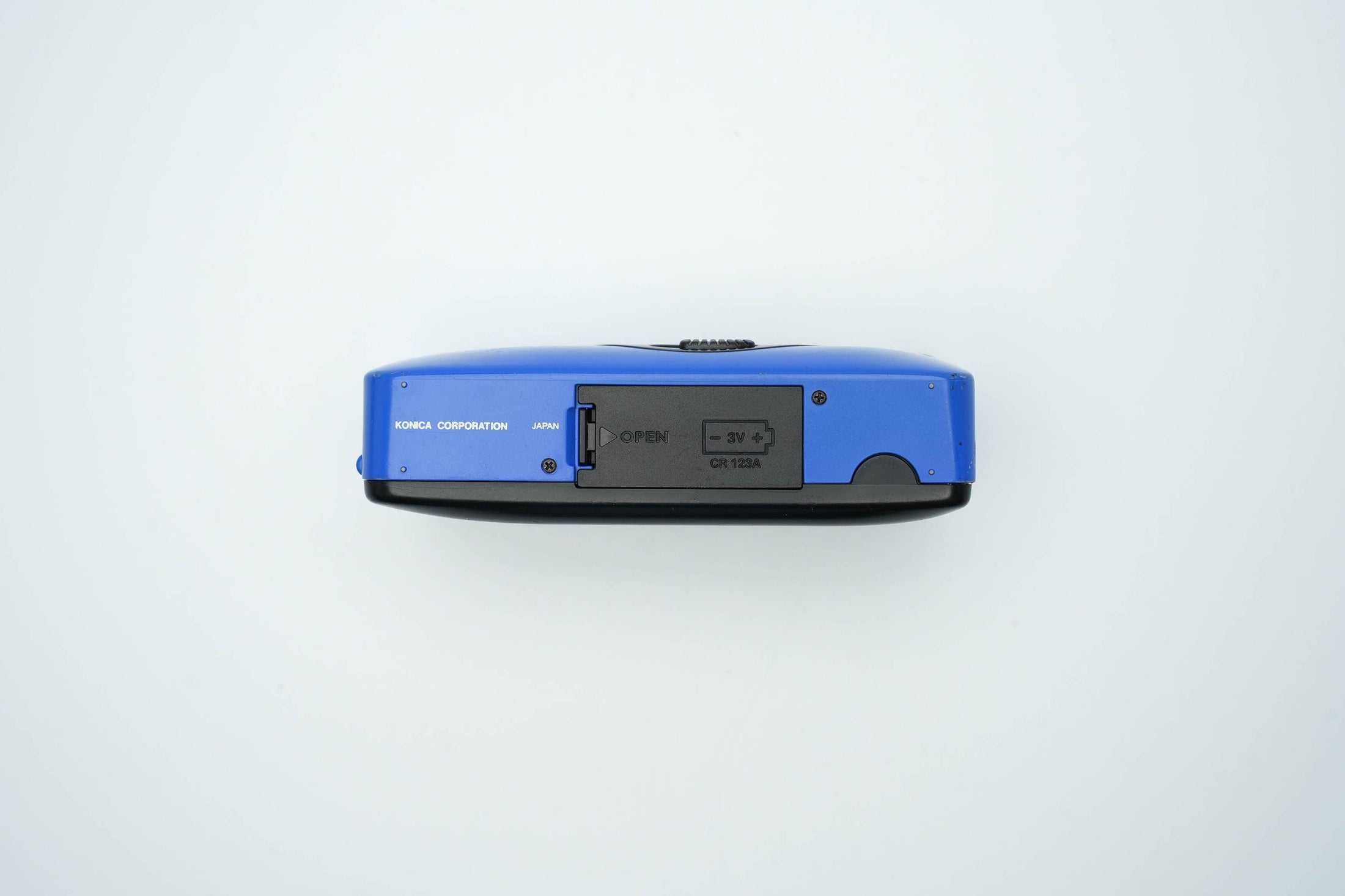 Konica EU-Mini - Compacte 35mm Point-and-Shoot Camera in Iconisch Blauw