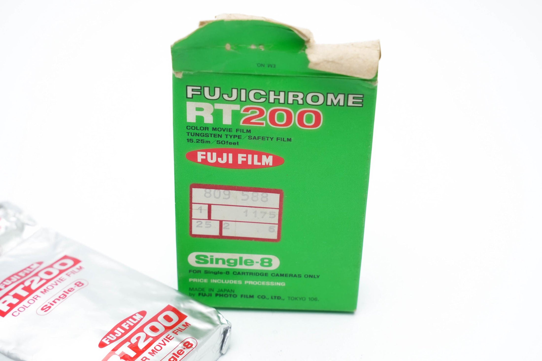 Fujifilm Fujichrome RT200 Single-8 Kleurfilm – Zeldzame Tungsten Film