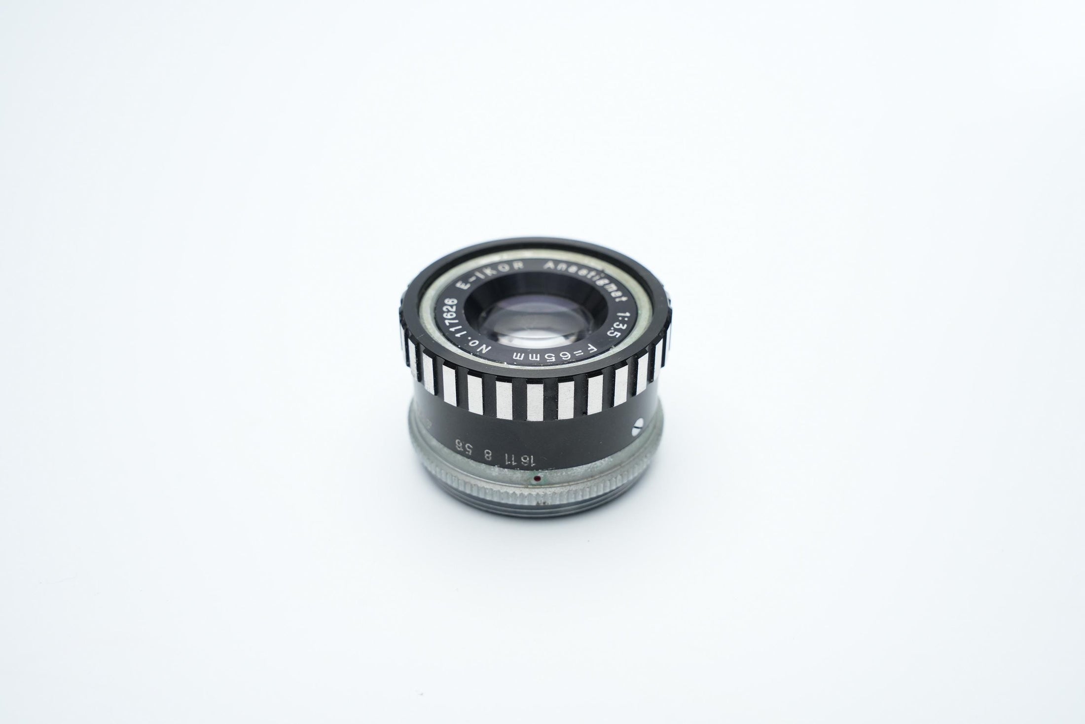 E-Ikor Anastigmat 65mm F3.5 Lens - Klassieke Optiek in Uitstekende Staat