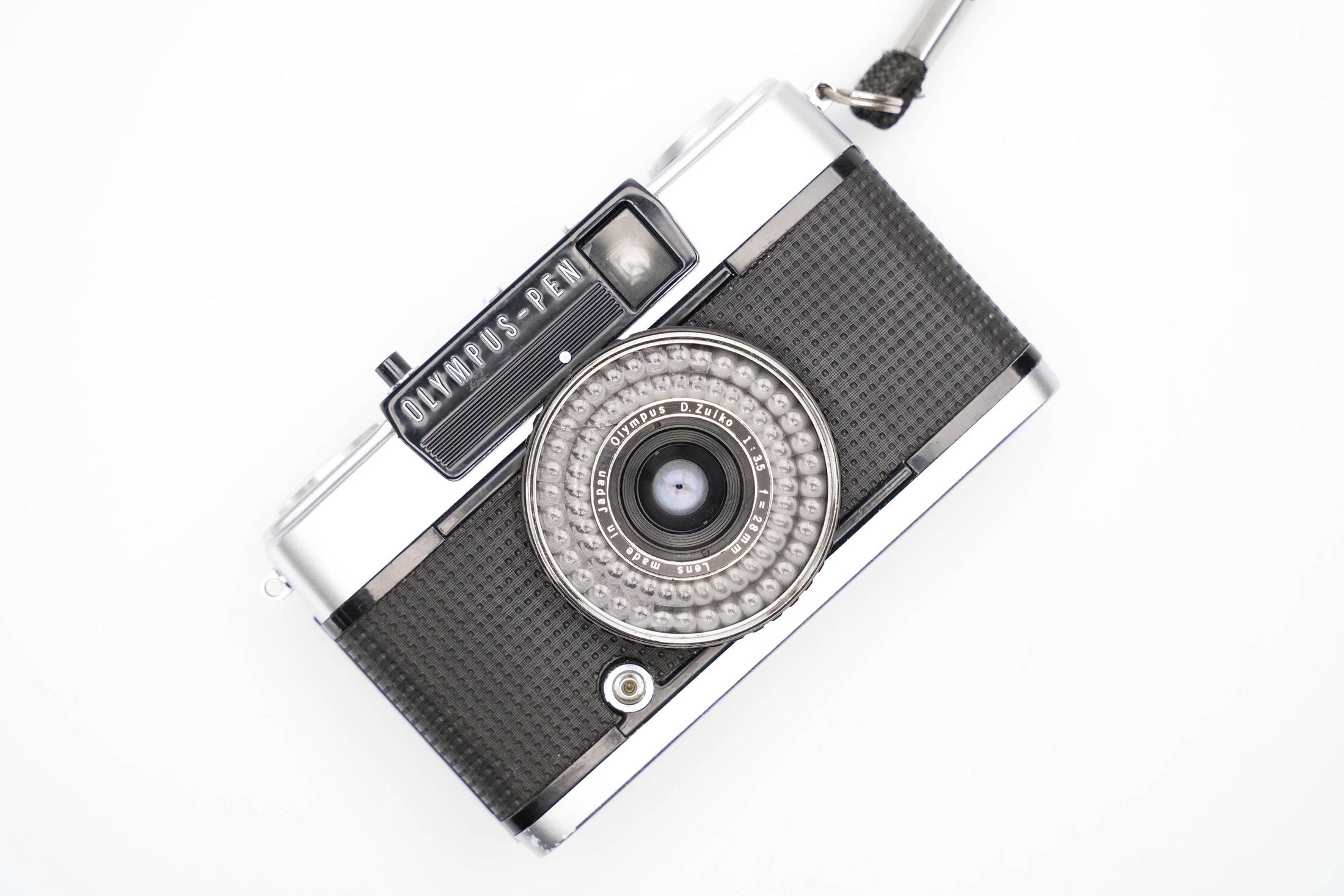 Olympus Pen EE-3 - Compacte Halfframe Camera met Werkende Lichtmeter