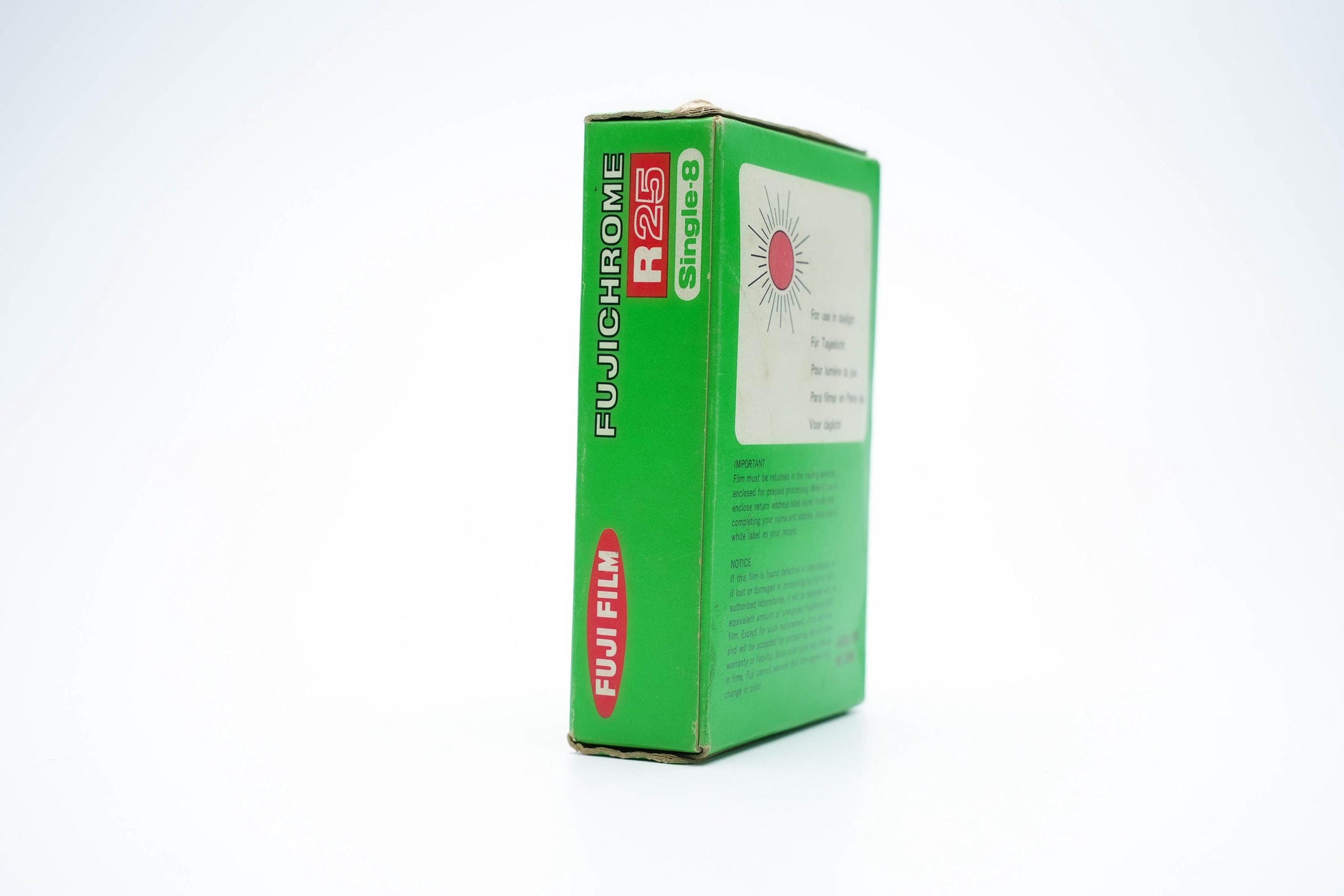 Fujifilm Fujichrome R25 Single-8 Kleurfilm – Zeldzame Vintage Film