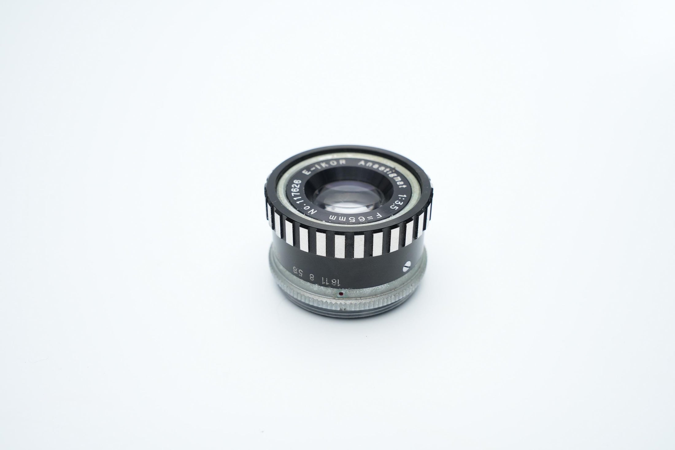 E-Ikor Anastigmat 65mm F3.5 Lens - Klassieke Optiek in Uitstekende Staat