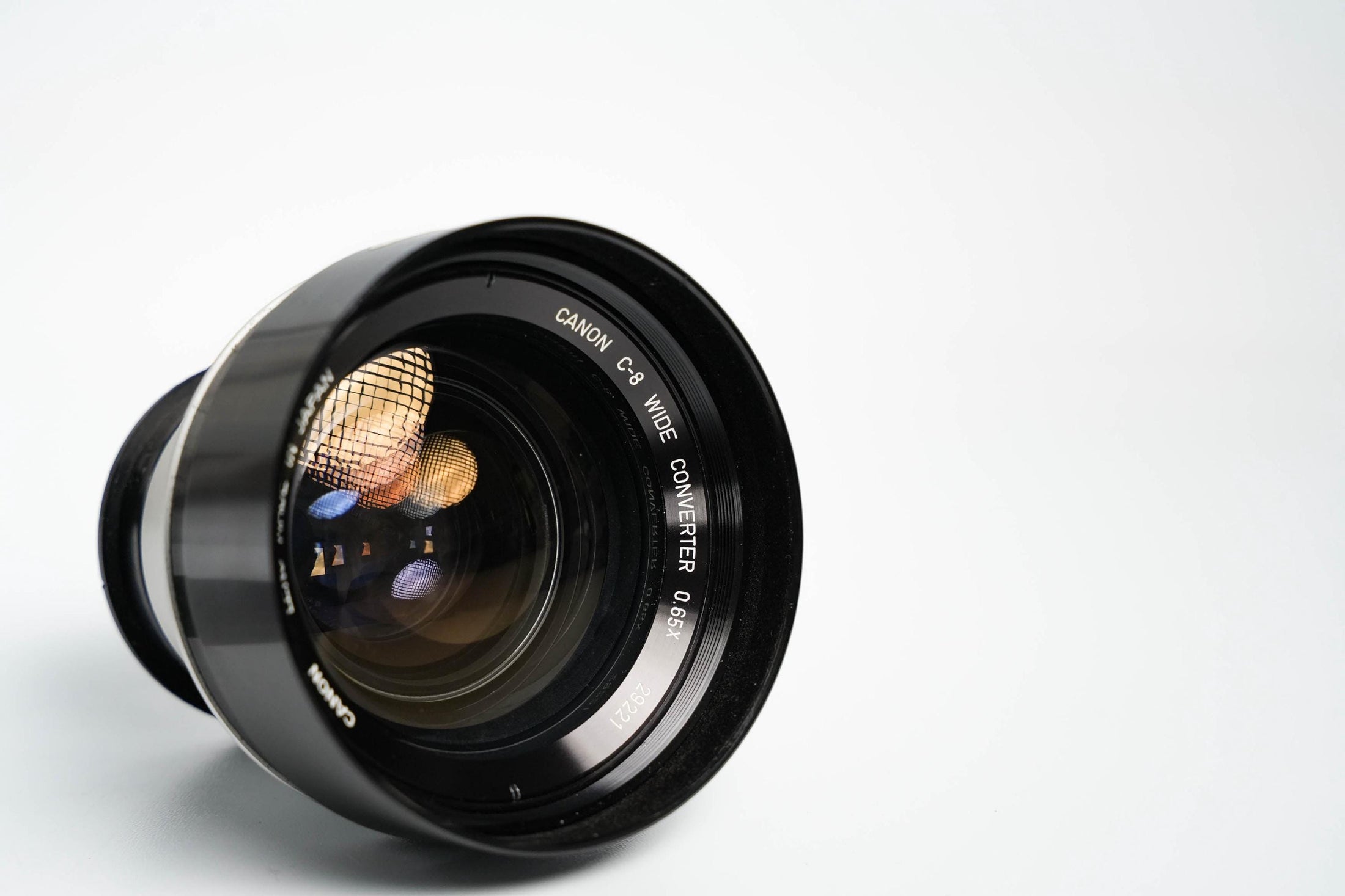 Canon C-8 Wide Converter 0.65x – Groothoek Conversielens voor Super 8