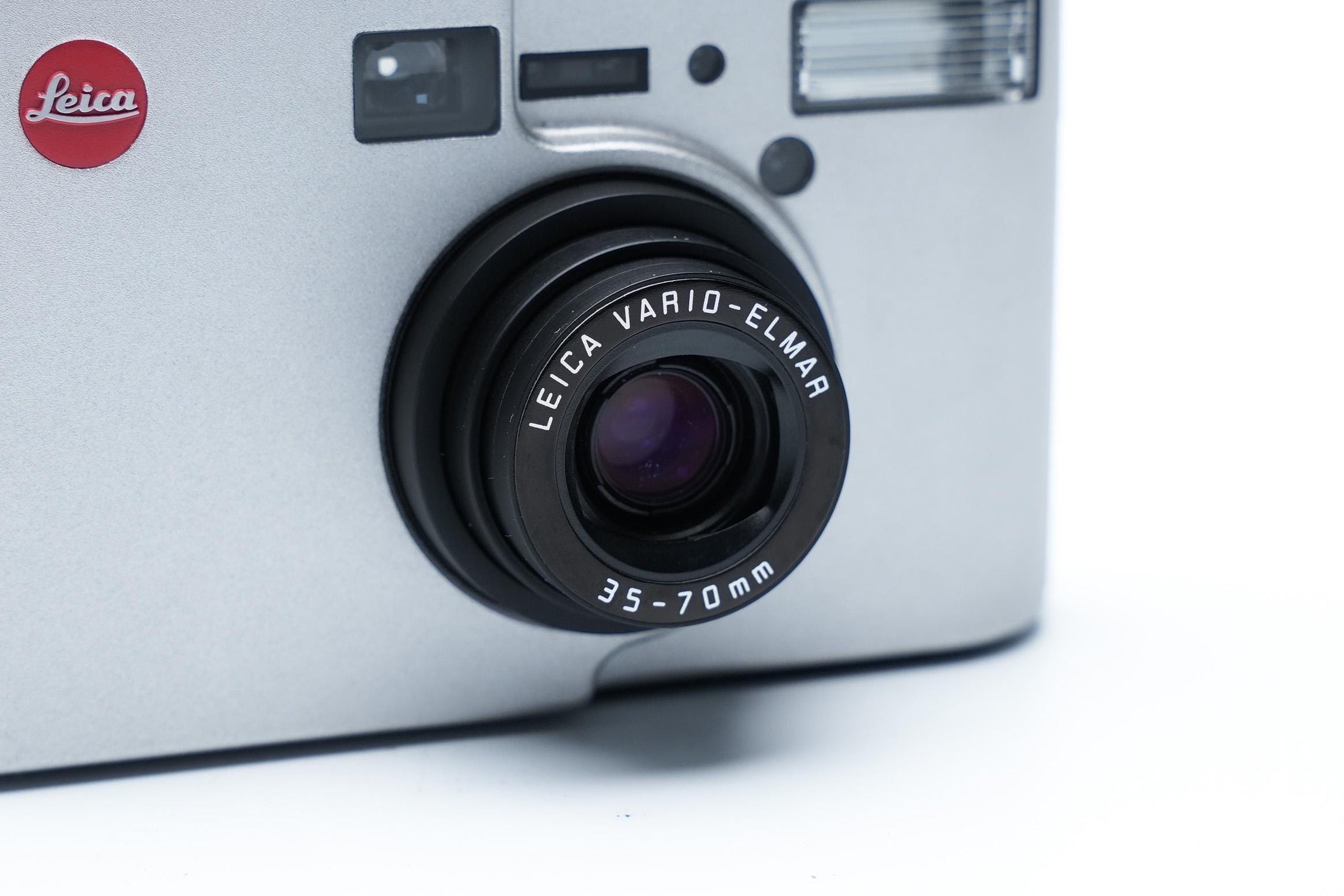 Leica C2 – compactcamera 35mm – Vario-Elmar 35–70mm – zilver – complete set