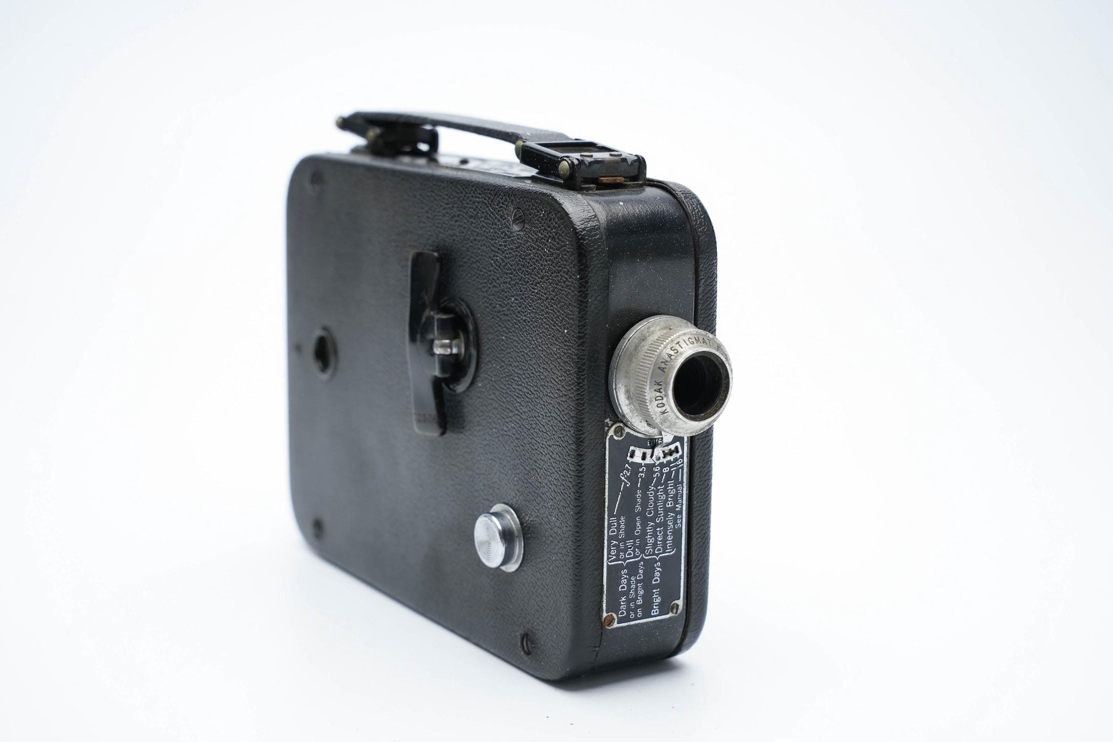 Ciné-Kodak Eight Model 25 – Iconische Jaren 30 Filmcamera, Volledig Werkend