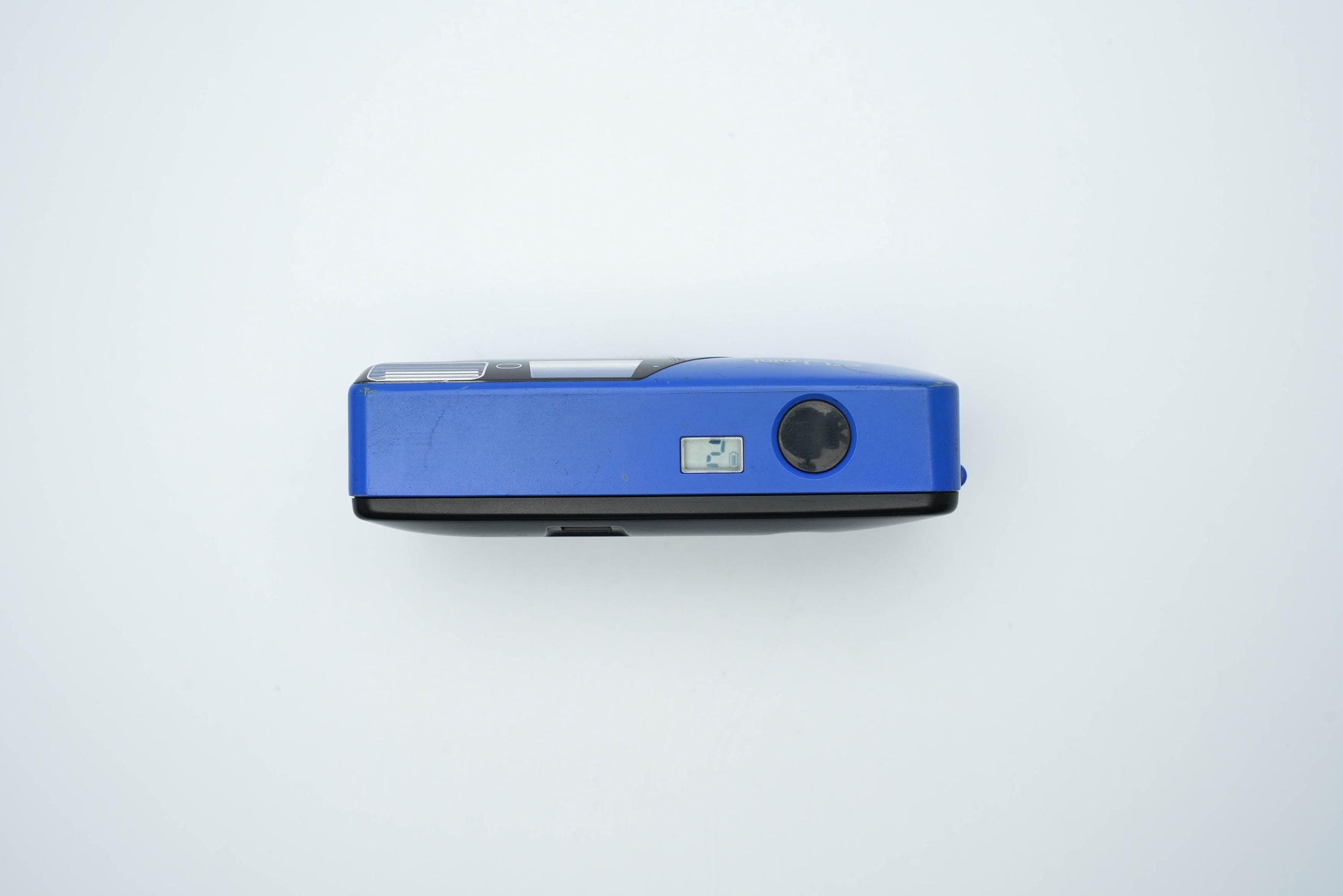 Konica EU-Mini - Compacte 35mm Point-and-Shoot Camera in Iconisch Blauw