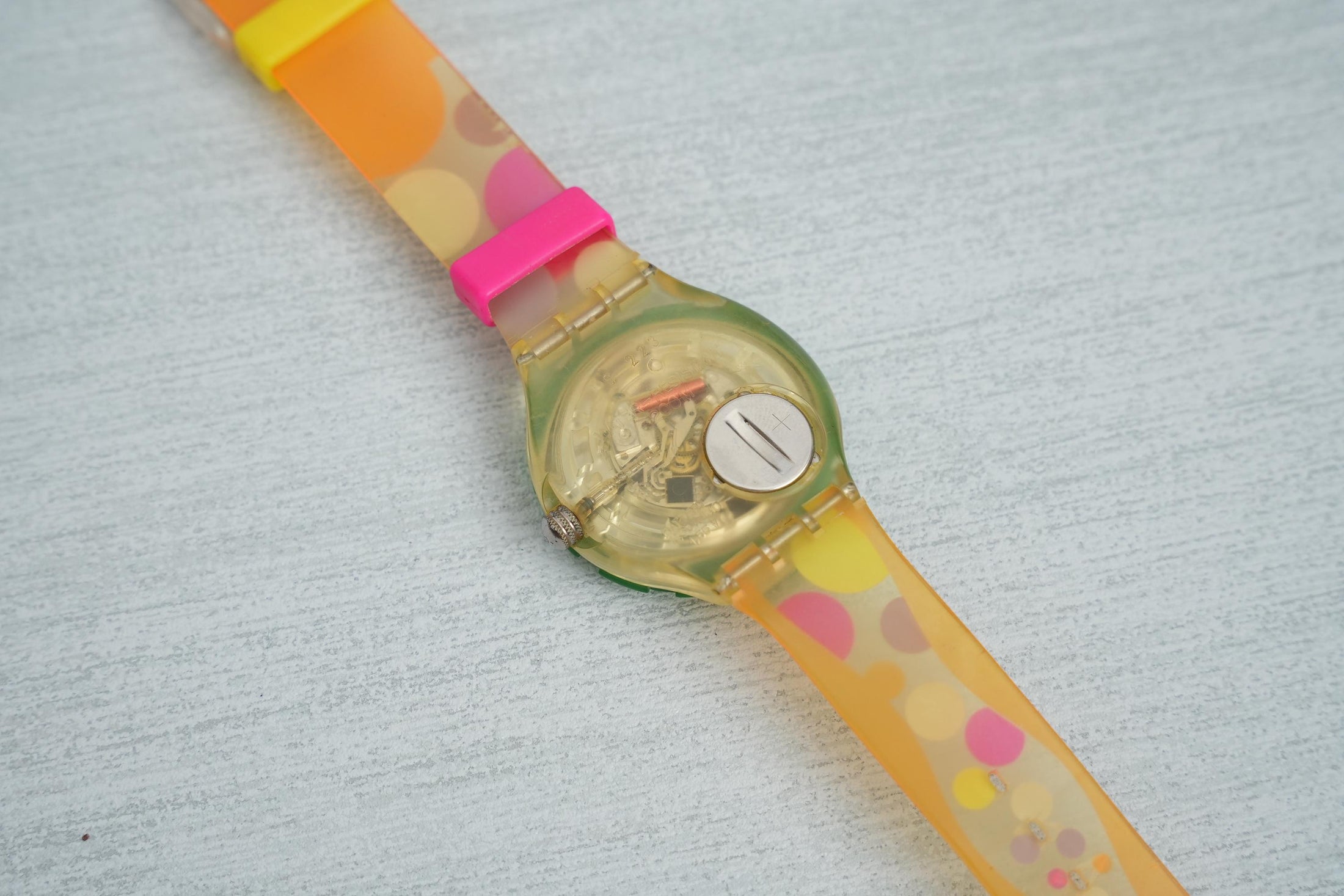 Swatch Scuba "Sea Grapes" SDK105 – Kleurvol Vintage Duikhorloge, 1992